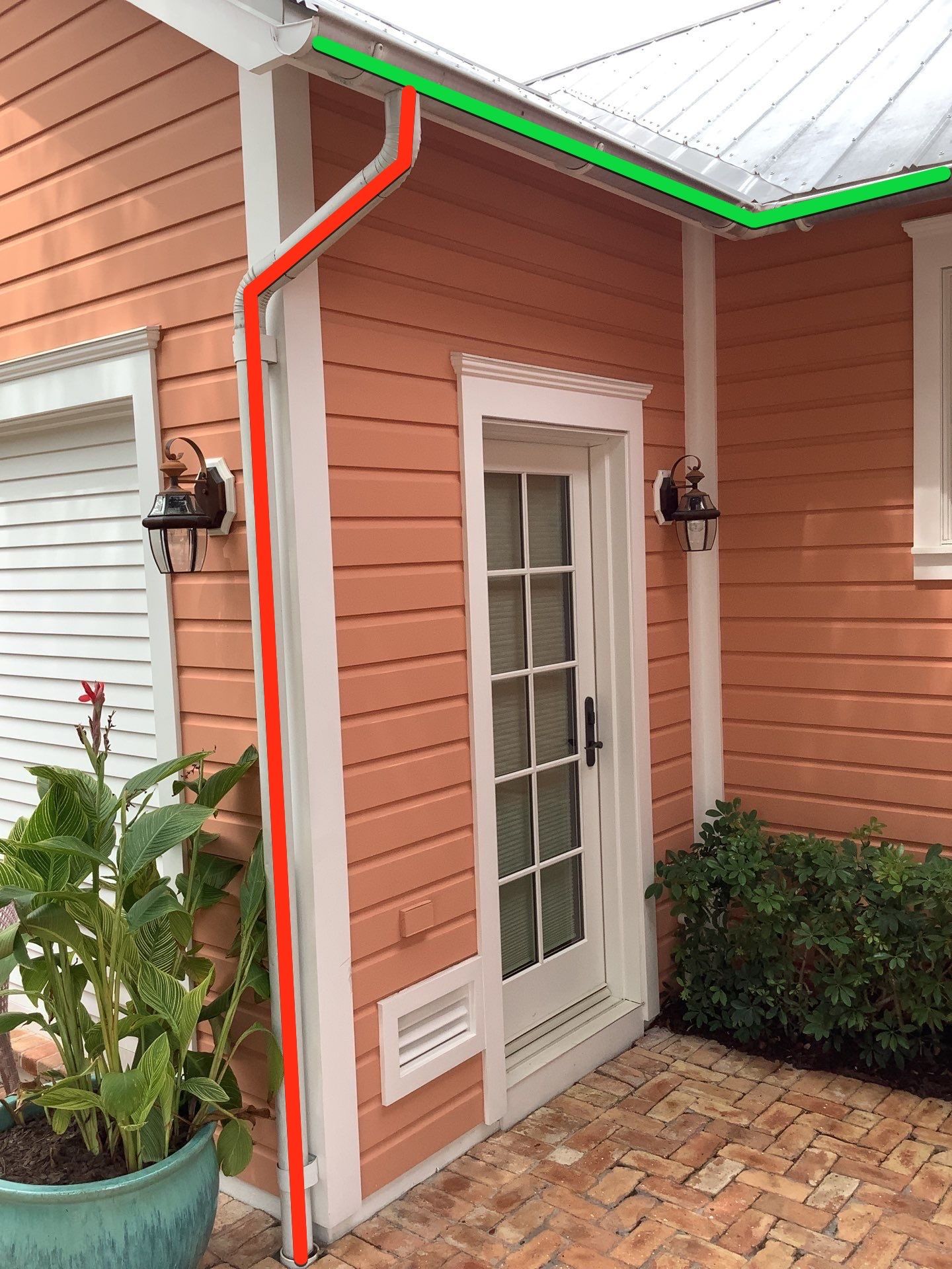 Half-Round Gutters Installation in Boca Grande FL by Gutter Professors