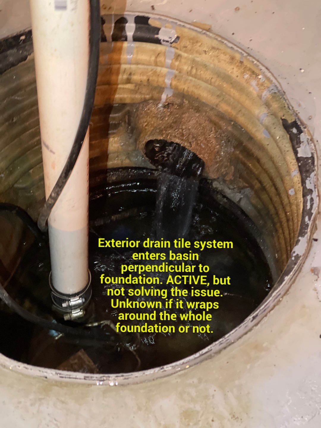 Custom Dual Sump System for Maggie by Waterproofing Northeast