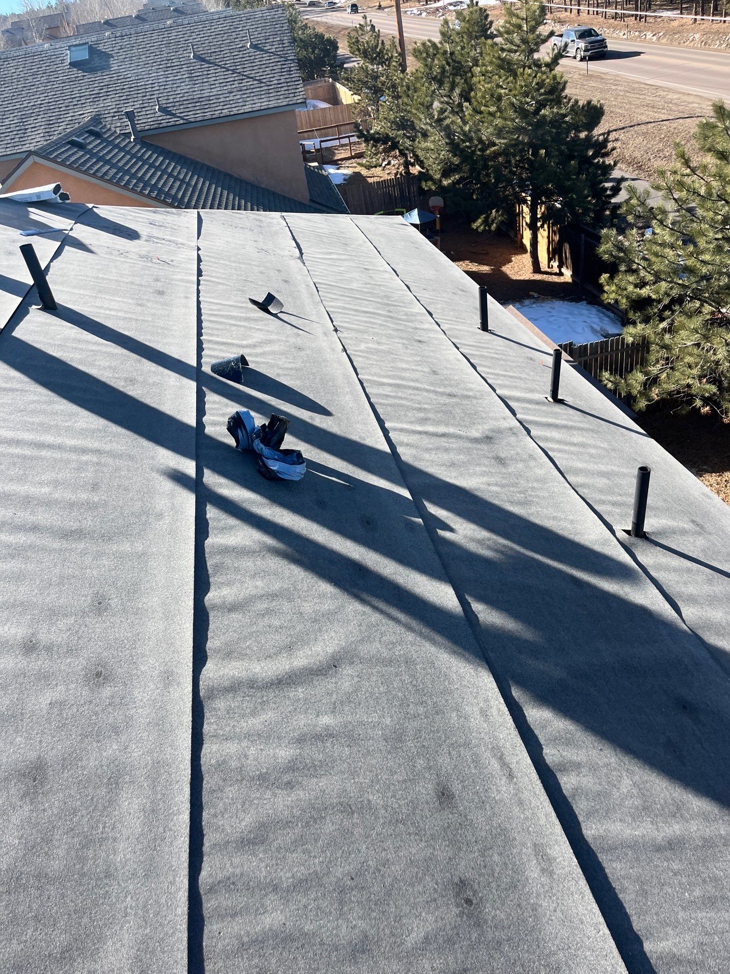 Columbine Village, Woodland Park CO - Roof Replacement by Petrali Roofing