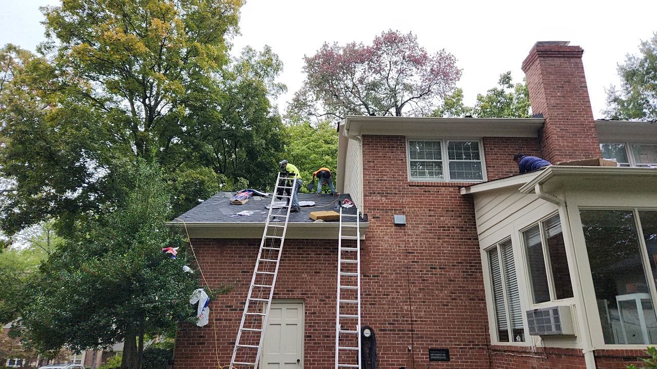 New Roof with Solar Panels by Just In Time Roofing and Restoration