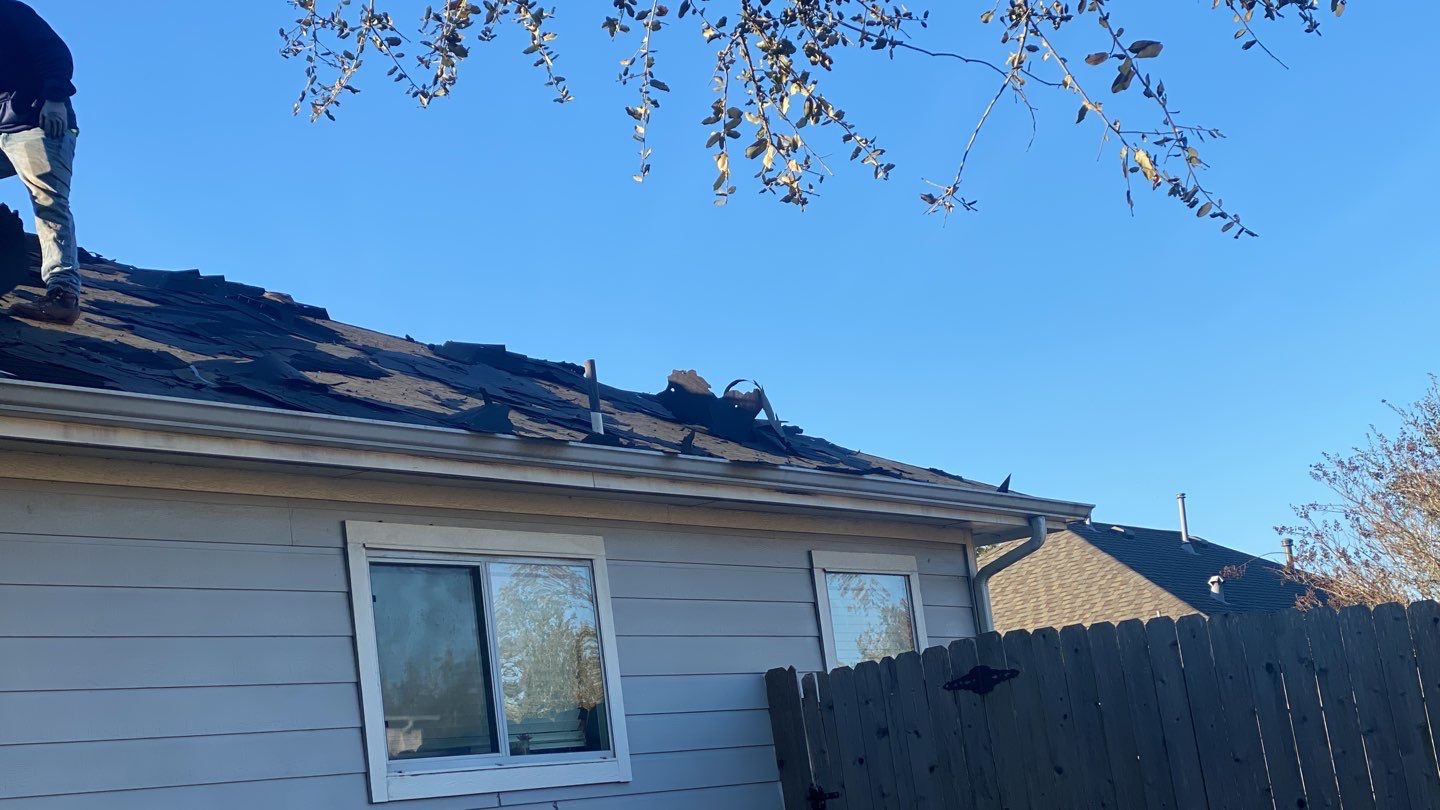 Hail Damage using Owen's Corning Duration (Lifetime) Shingles by Roof Repair Company