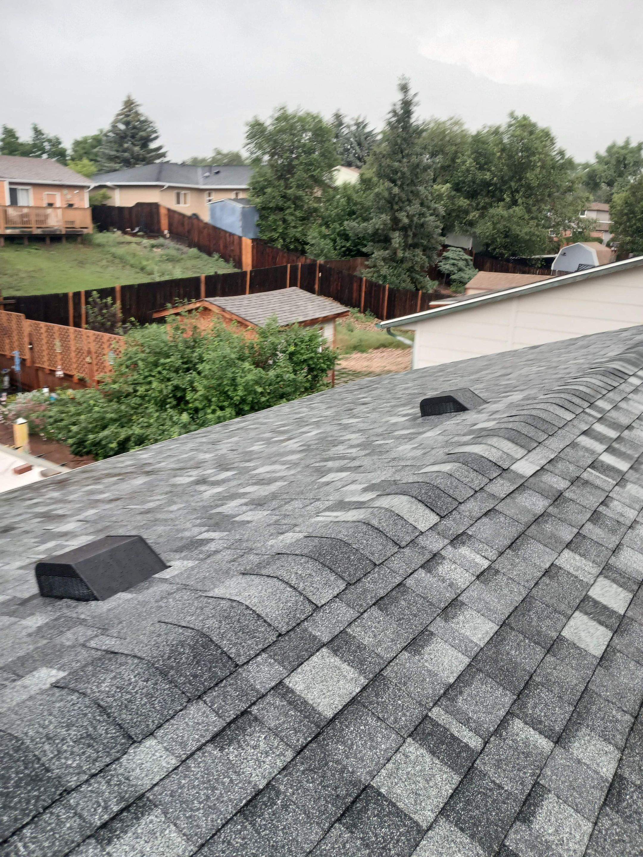 Project in Colorado Springs by Raptor Roofing 