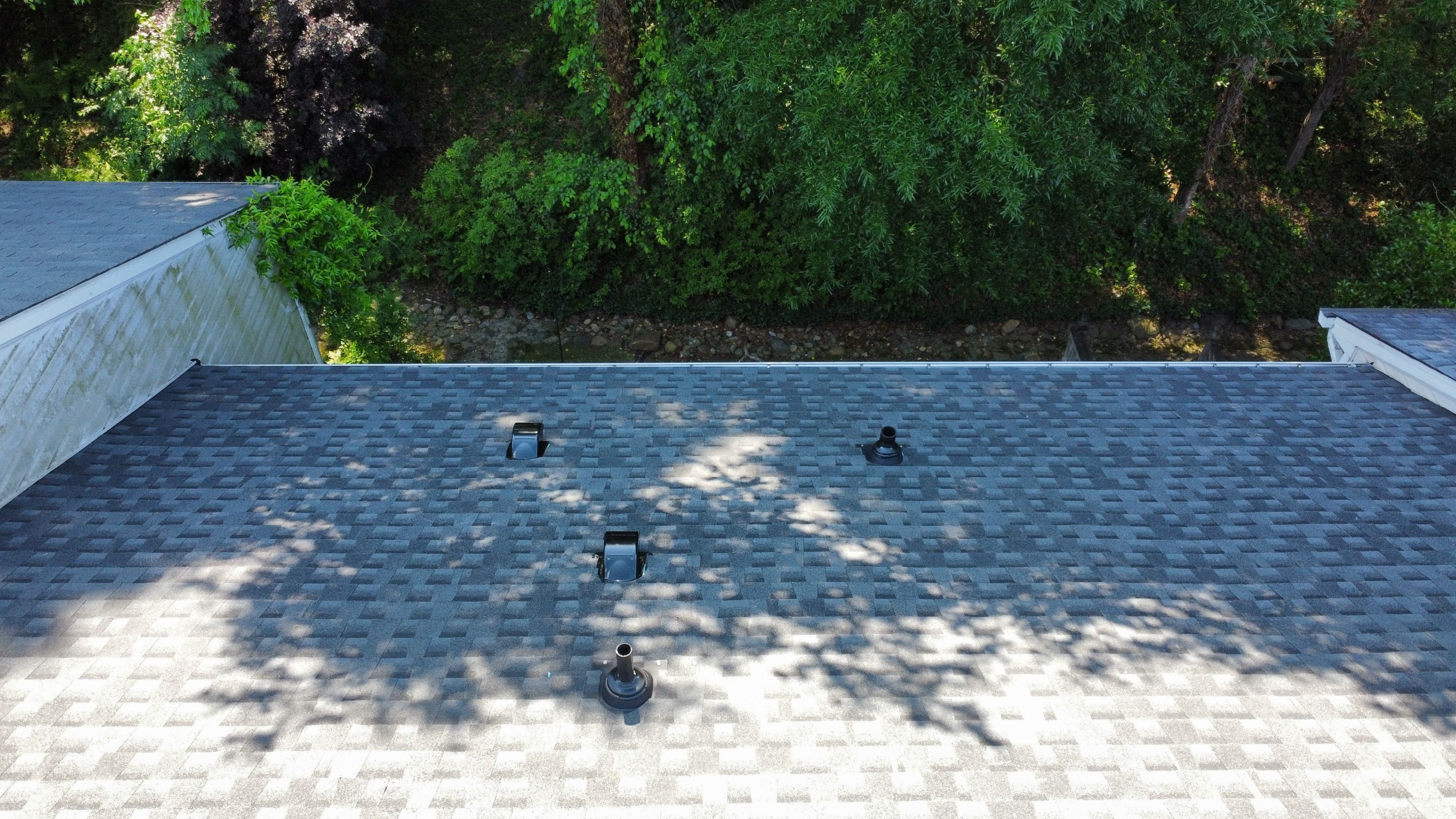 Alpharetta, GA Roof Replacement GAF Timberline HDZ Charcoal by Reset Roofing