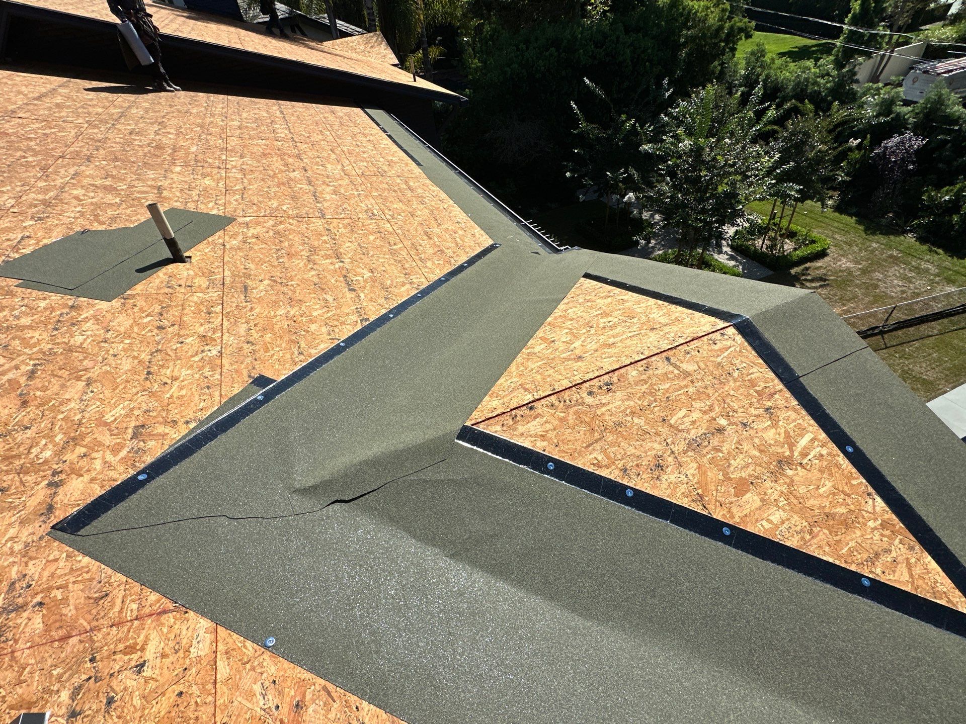 Synthetic Slate Tile Project in Brentwood by Hull Brothers Roofing