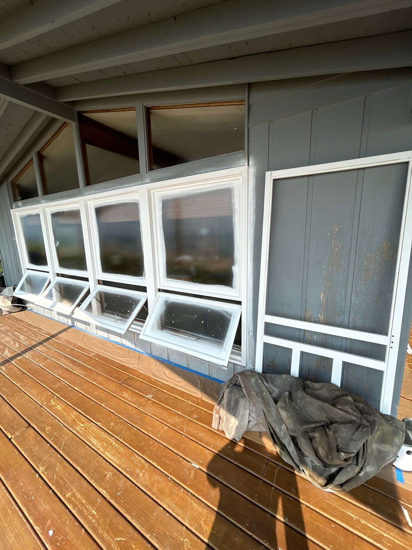 Exterior Painting. Exterior staining by Gordon Painting