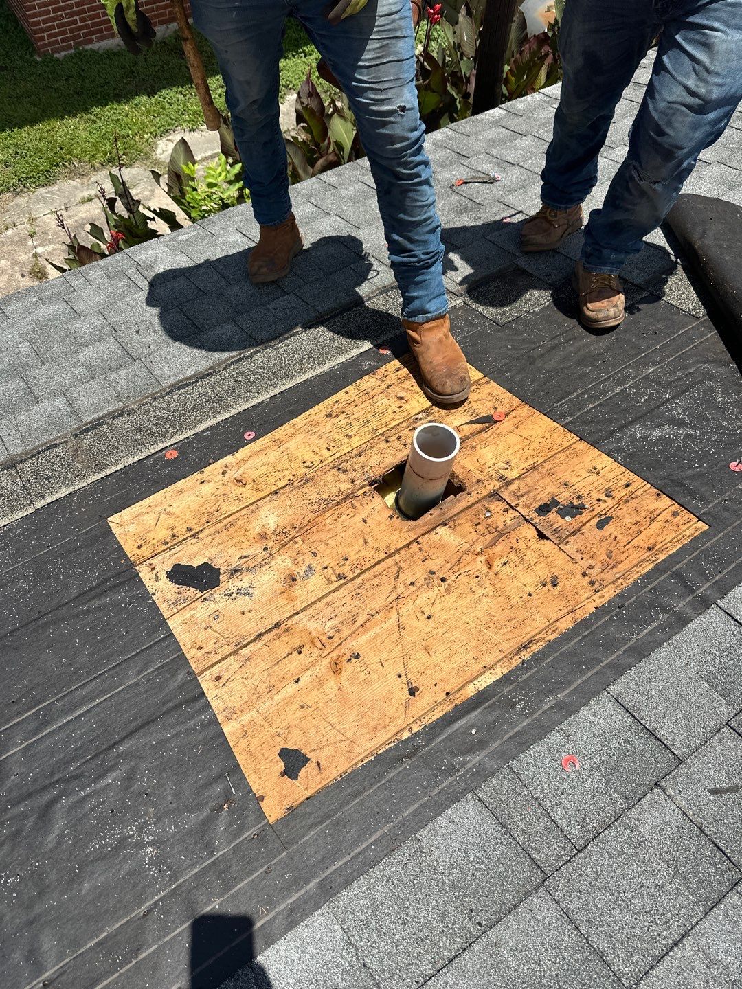 Hail Damage using Owen's Corning Duration (Lifetime) Shingles by Roof Repair Services LLC