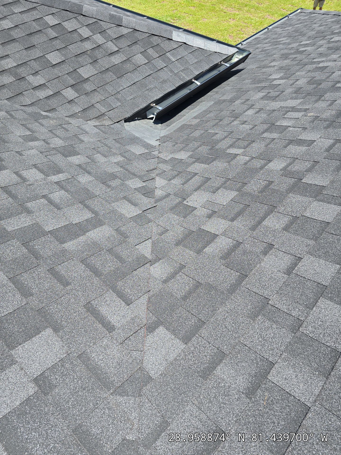GAF Asphalt Shingle Roof Replacement with Skylight in Eustis by Fortified Roofing Solutions Corp.