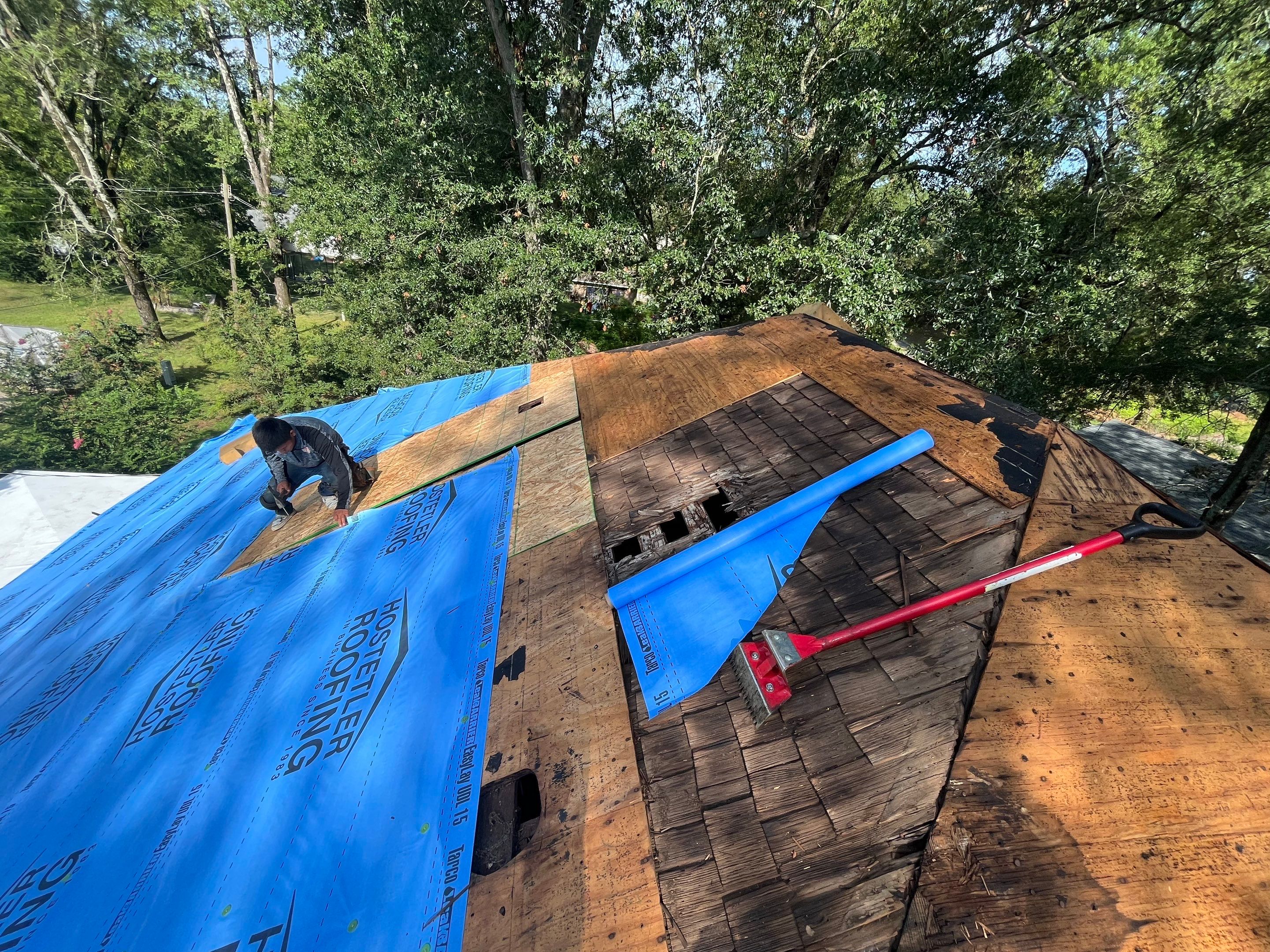 Storm Restoration Reroof: 30 Year Architectural Shingle by Hostetler Roofing