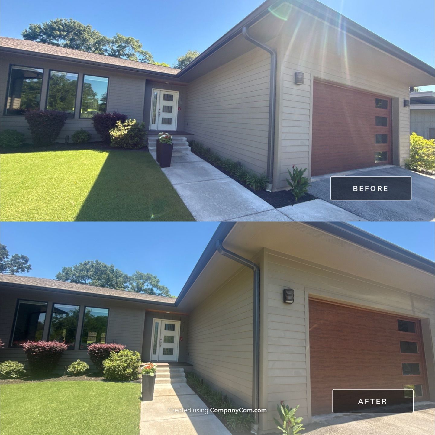 Project in Chattanooga by Curb Appeal 