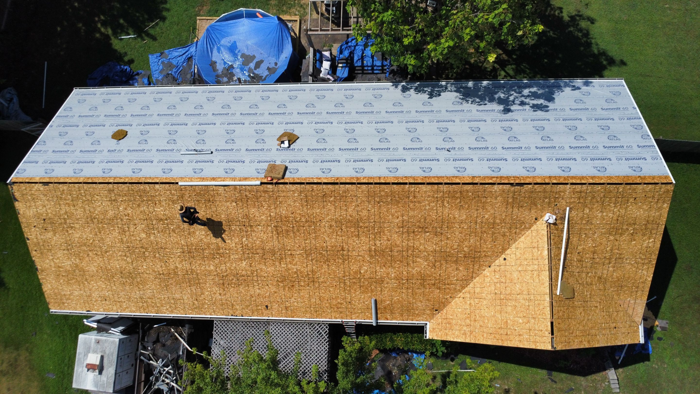 Residential Roof + Gutter & Downspouts & Gutter Guards Install  by Titan Commercial & Residential Roofing 