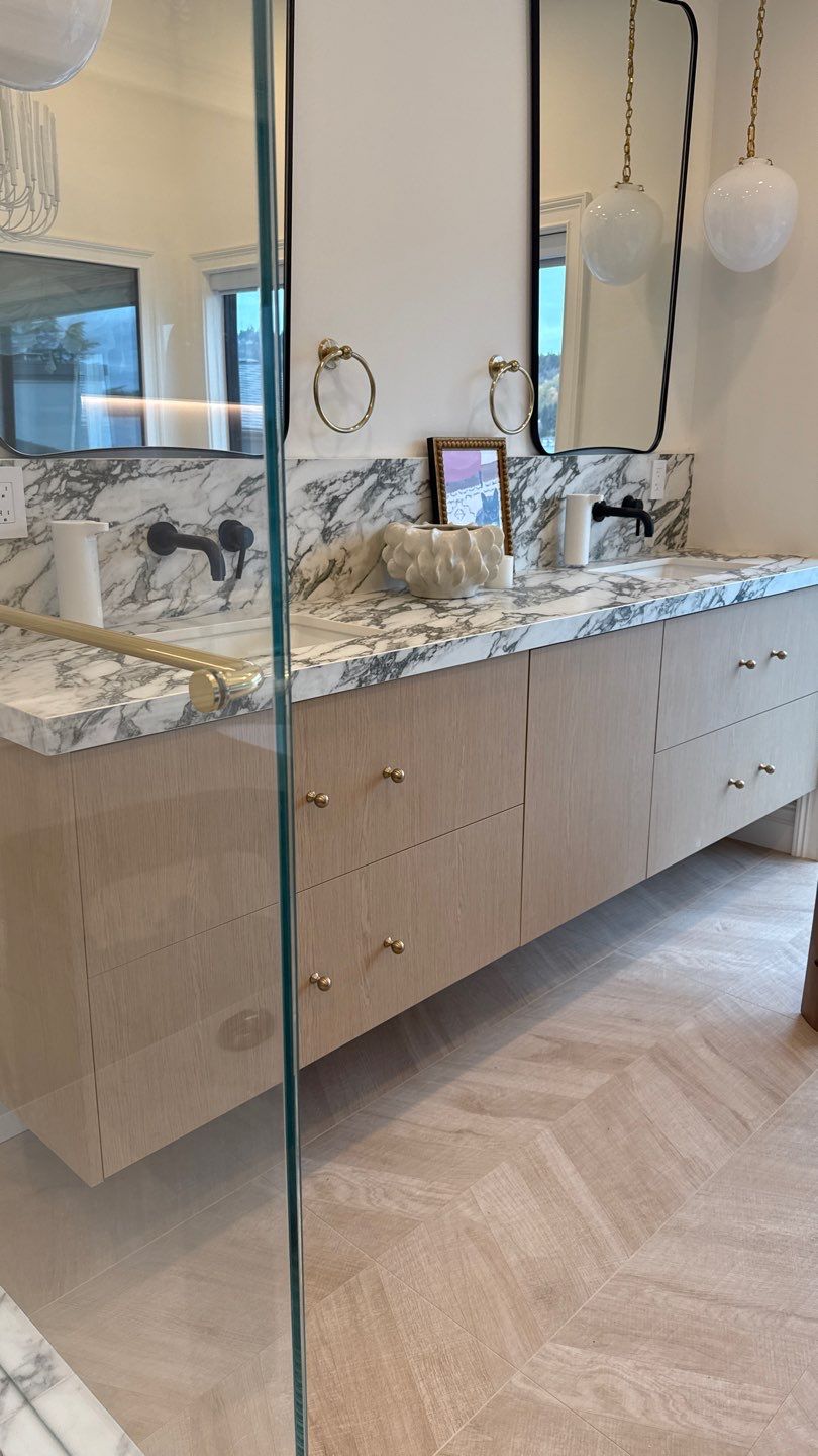 Project in Redmond by Italian Custom Cabinets