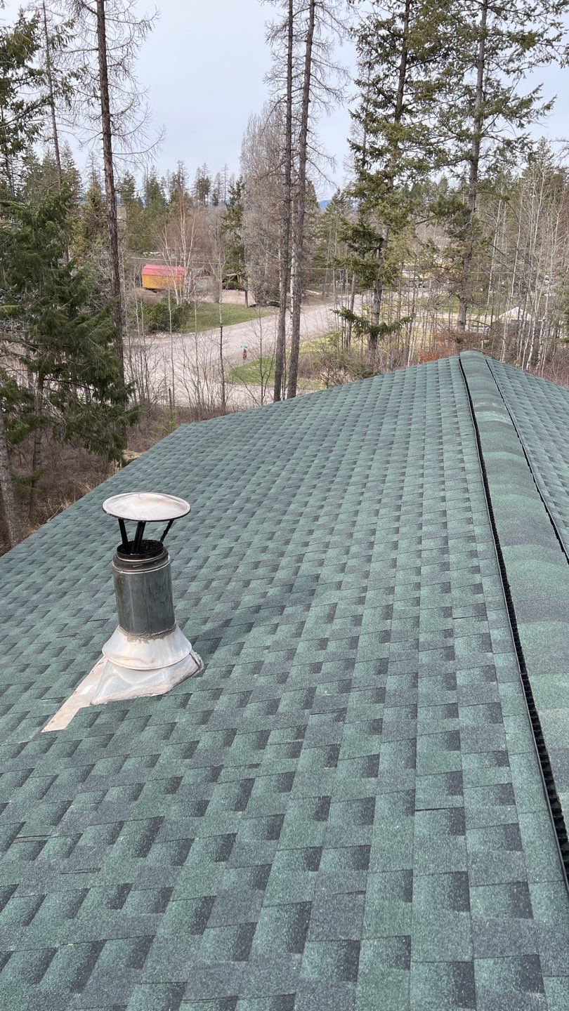 GAF Timberline HDZ - Hunter Green by Montana Roofing Solutions