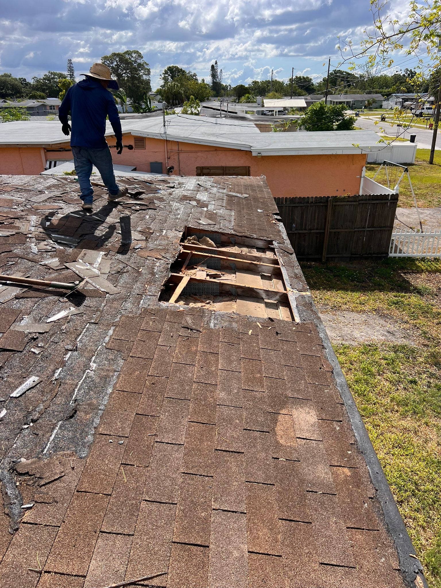 Project in Pinellas Park 33782 by Mitchell Roofing Company LLC 
