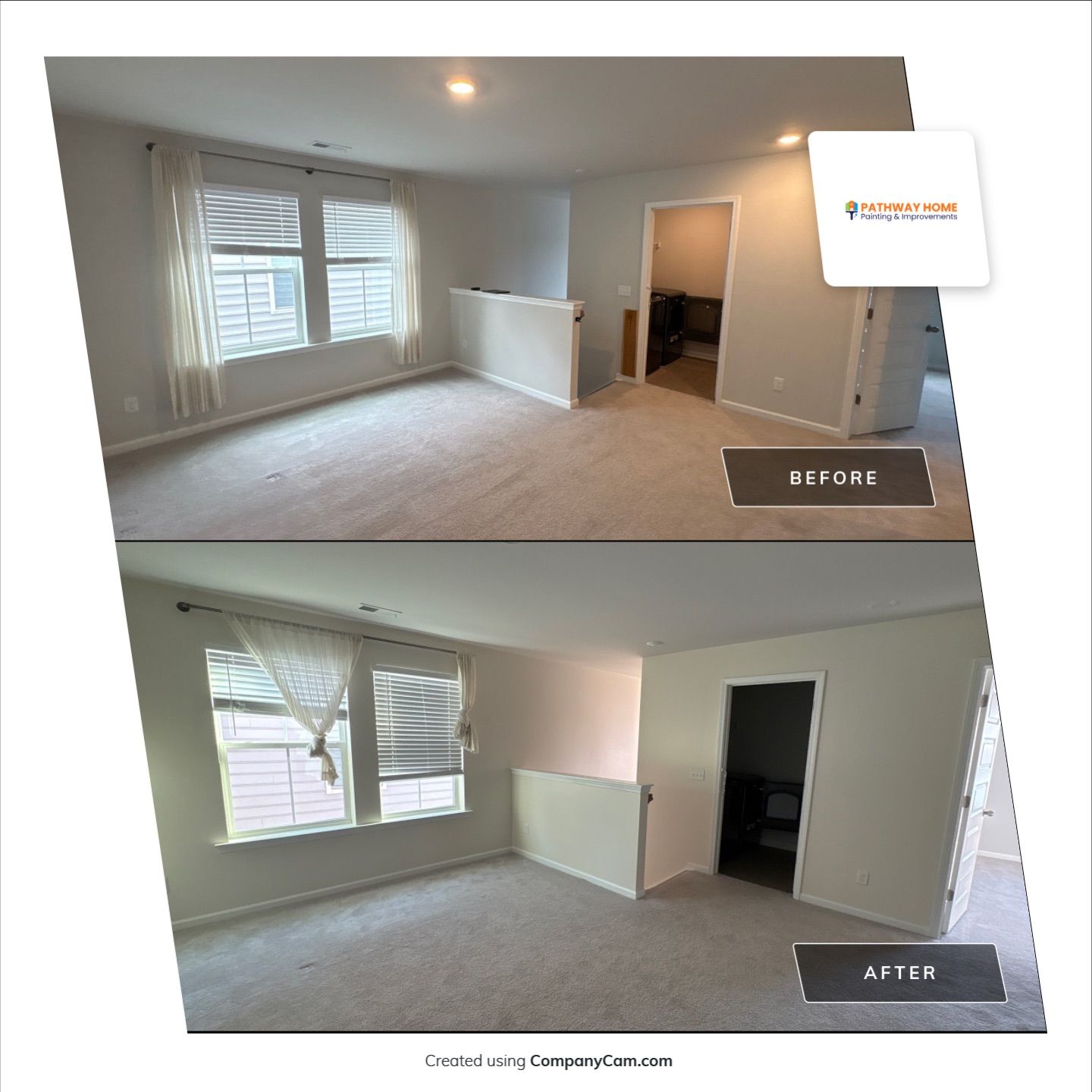 Whole-Home Interior Painting Refresh with Valspar Quail Egg in Ridgeville by Pathway Home Painting & Improvements