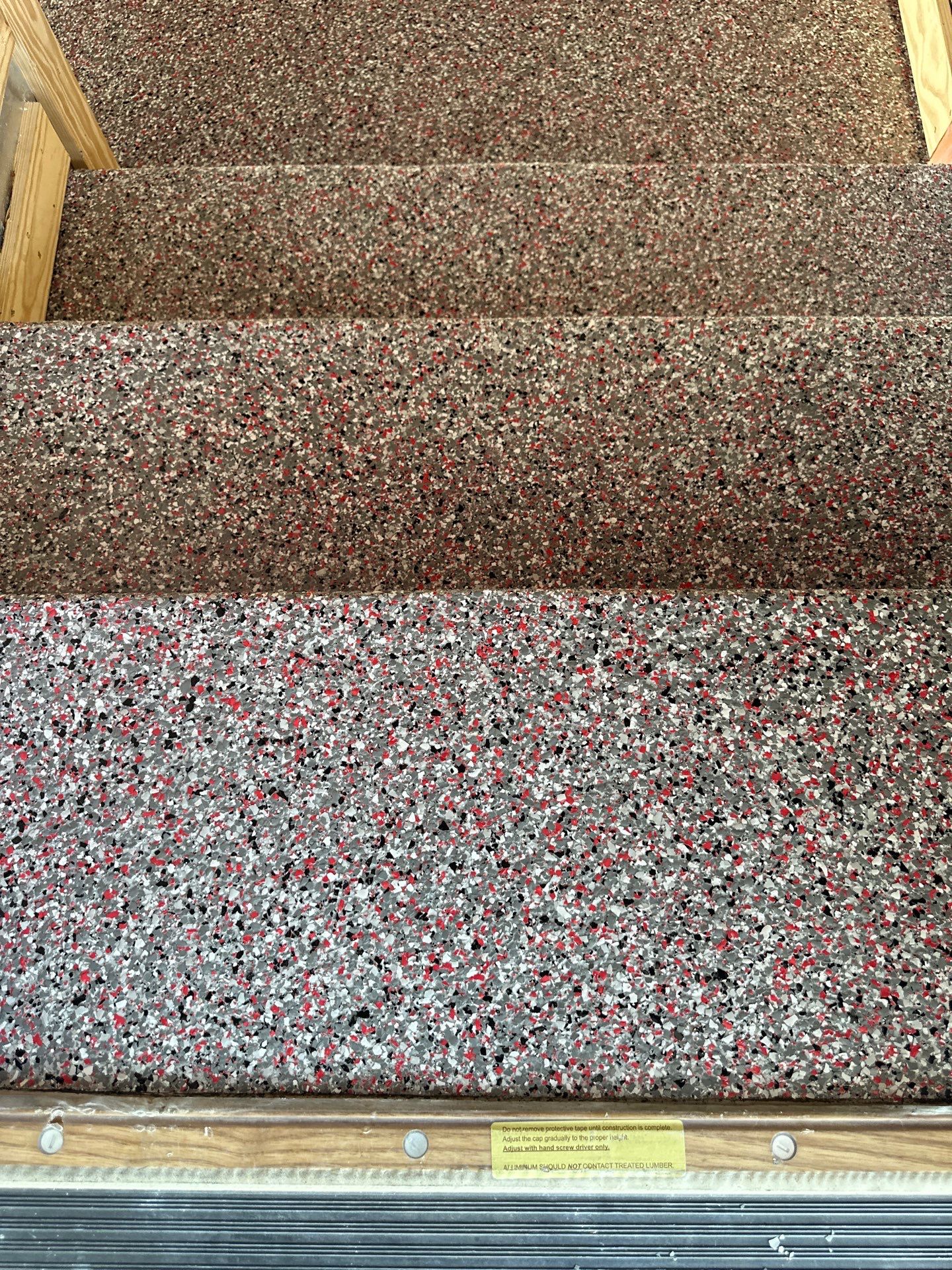 Garage Floor Coating using Custom Color by My Garage Floor Guys