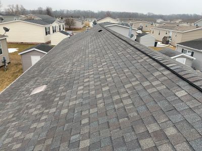Roof Replacement using CertainTeed Landmark