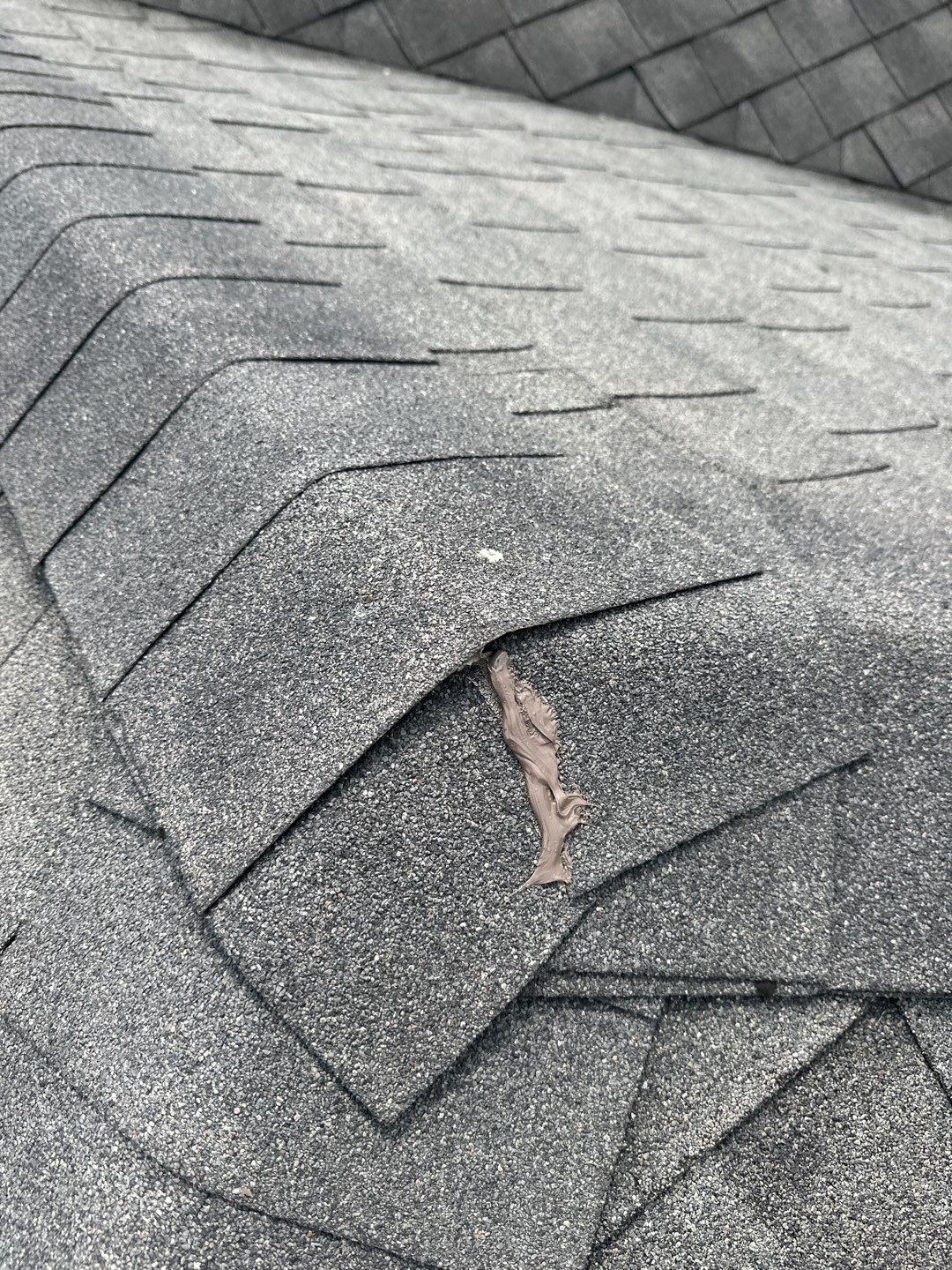 Hail Damage using Owen's Corning Duration (Lifetime) Shingles by Roof Repair Company