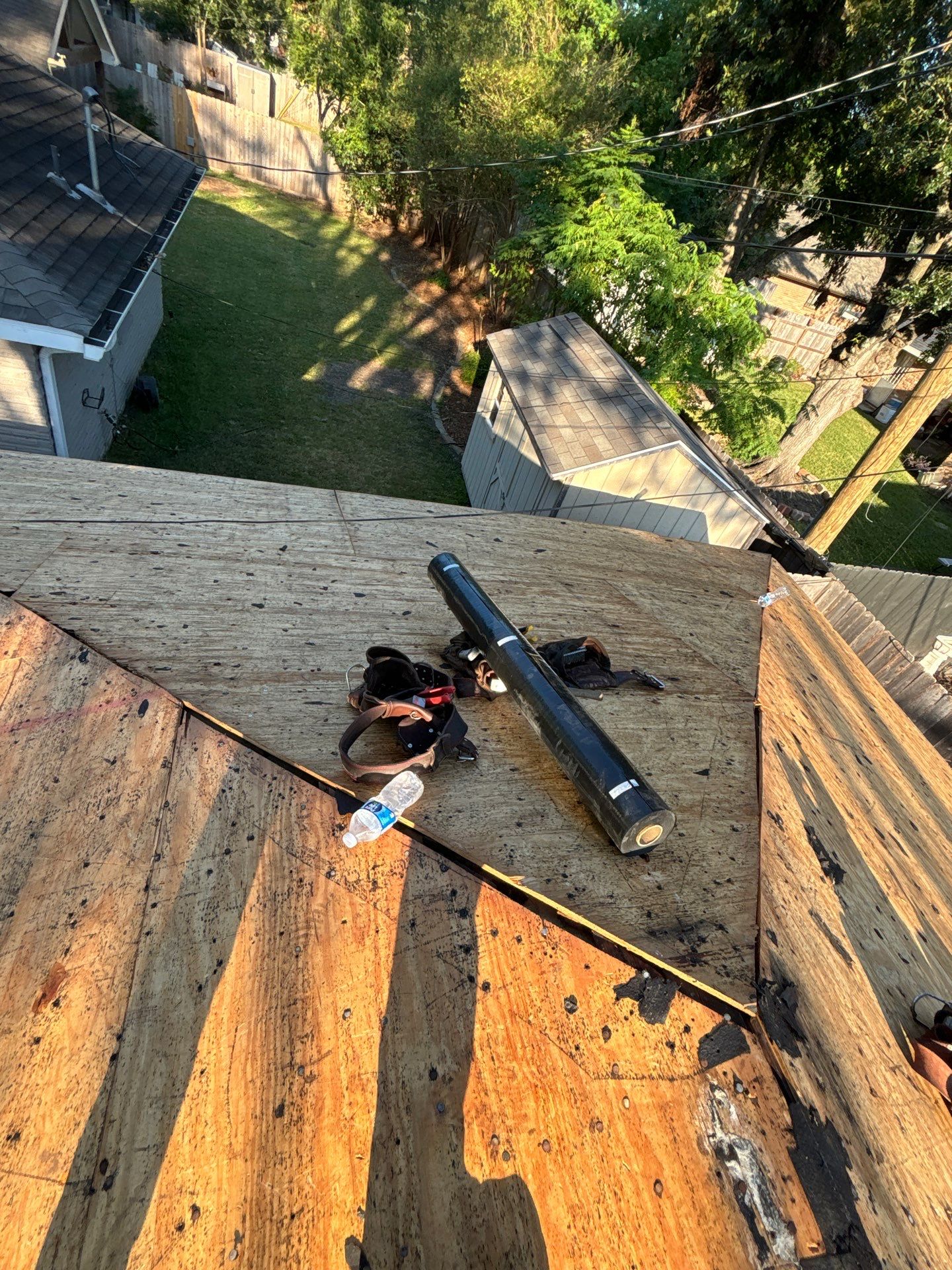 Residential Roofing Installation using Owen's Corning Duration (Lifetime) Shingles by Roof Repair Company