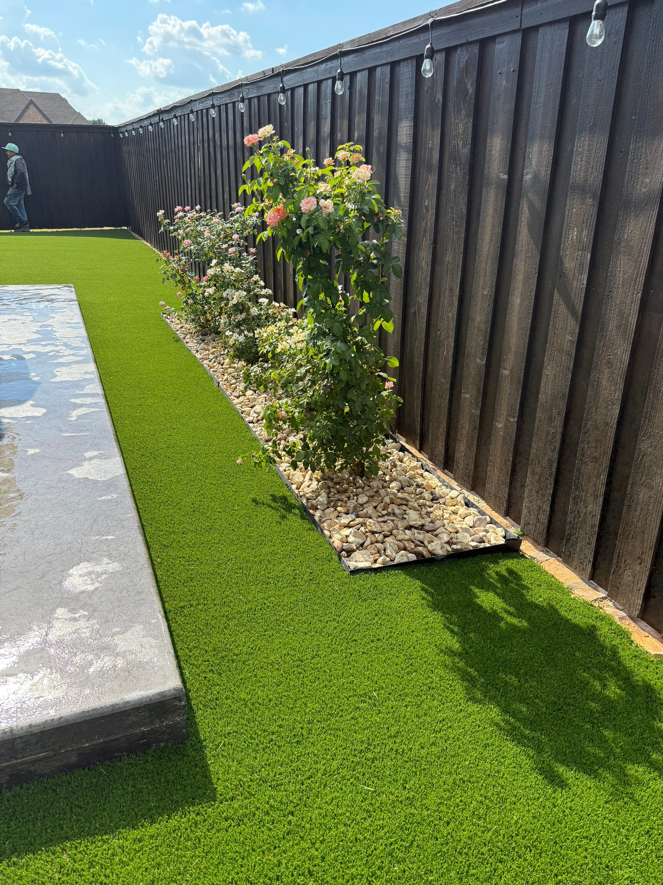 Project in Highland Village by Turf Concepts