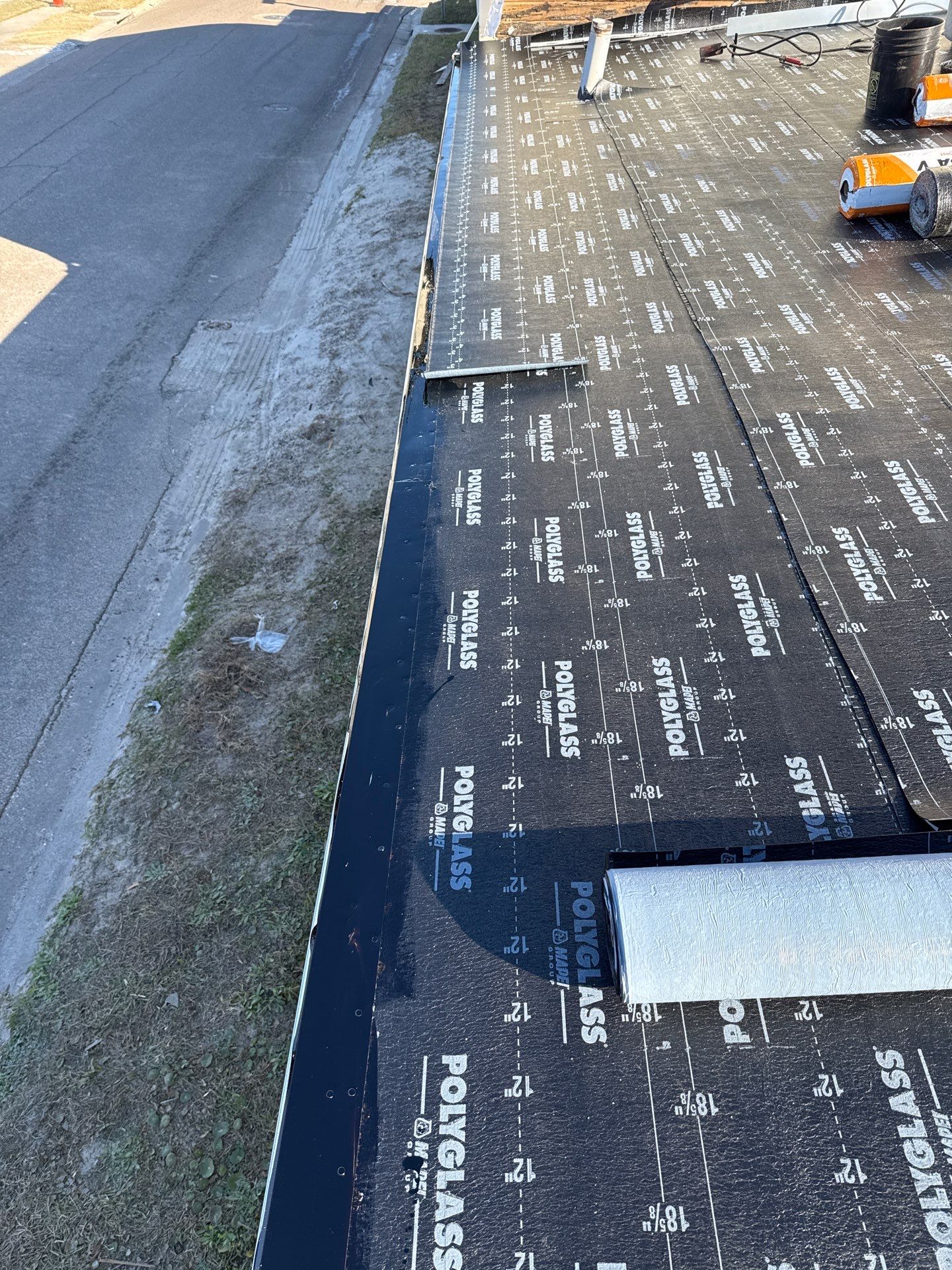 Mustang Island Flat Top by Bayfront Roofing and Construction
