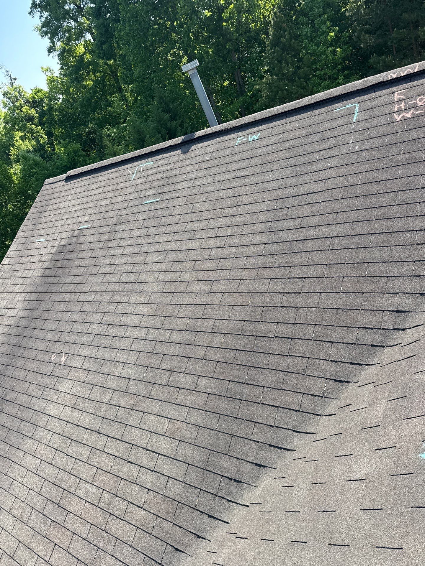 Roof replacement by wind damage by Just Brilliant Restoration JBR