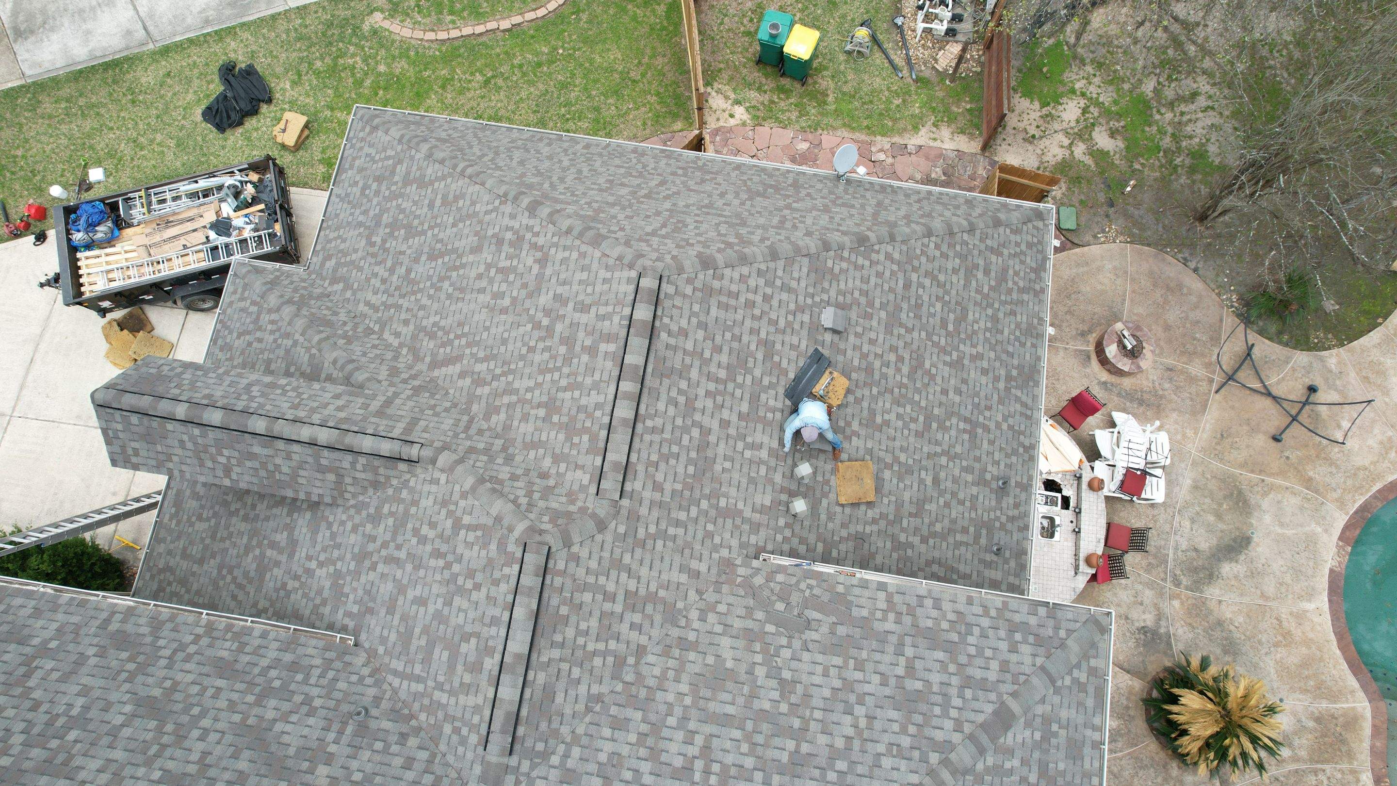 Two-Story Estate Roof Replacement — Spring, TX by PL Roofing & SB Roofing, LLC.