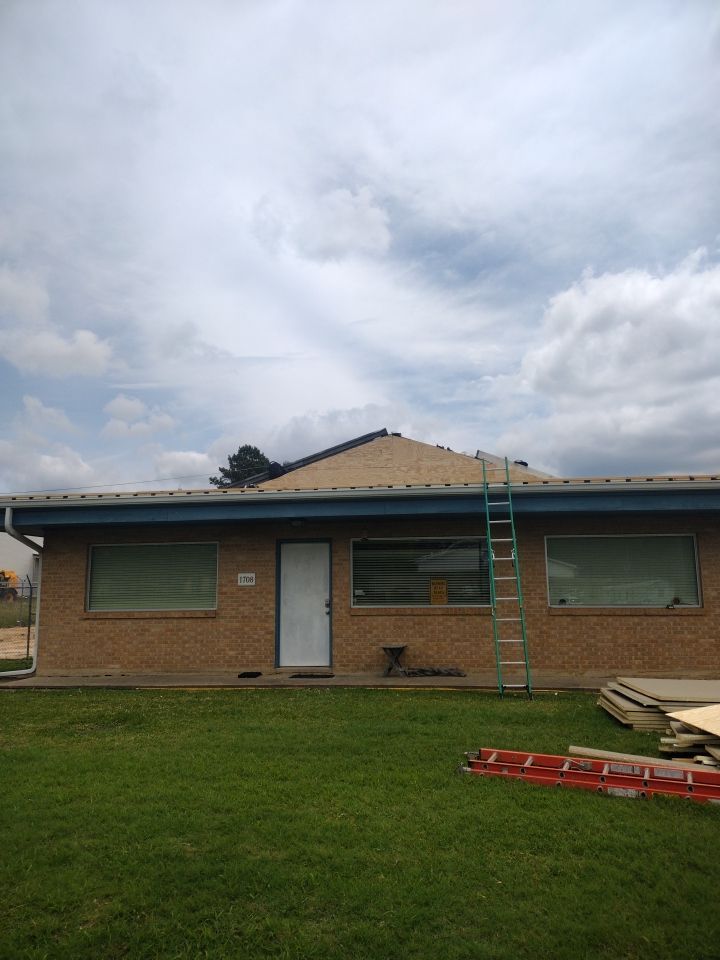 Office Building in Magnolia by Hostetler Roofing