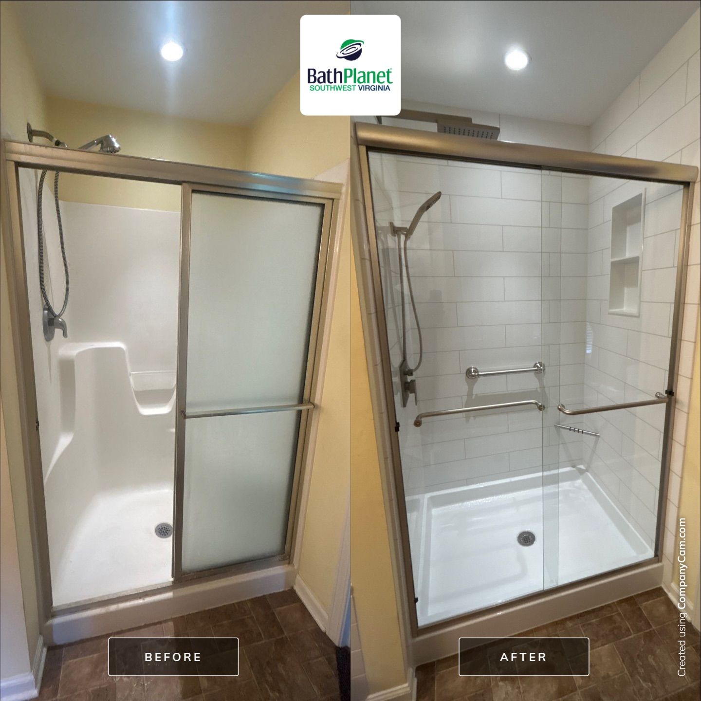 Shower Upgrade - Kit VS Custom by BathPlanet SW Virginia