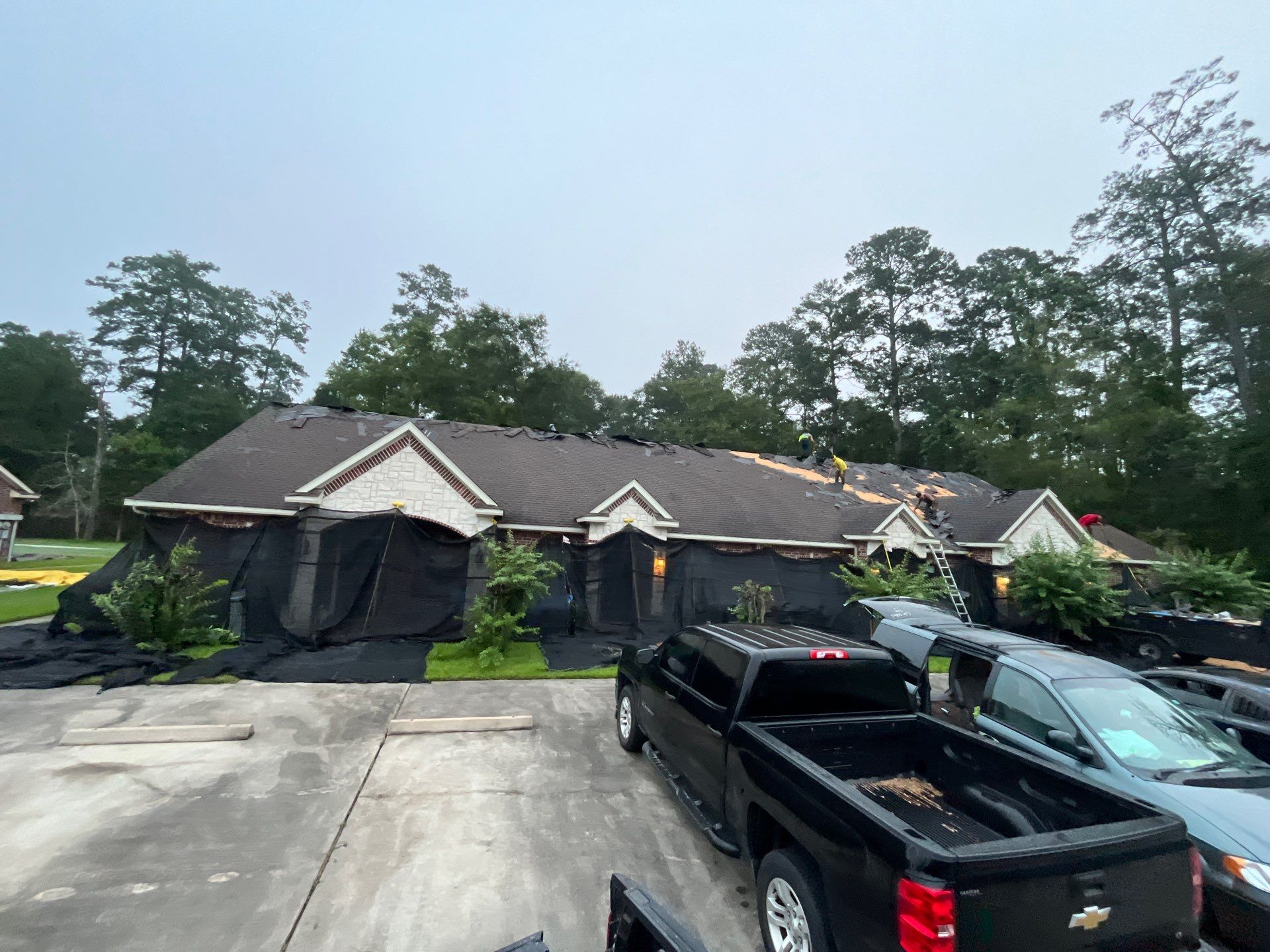 Commercial Roofing Installation using Malarkey Vista Impact Resistant by Roof Concepts Construction
