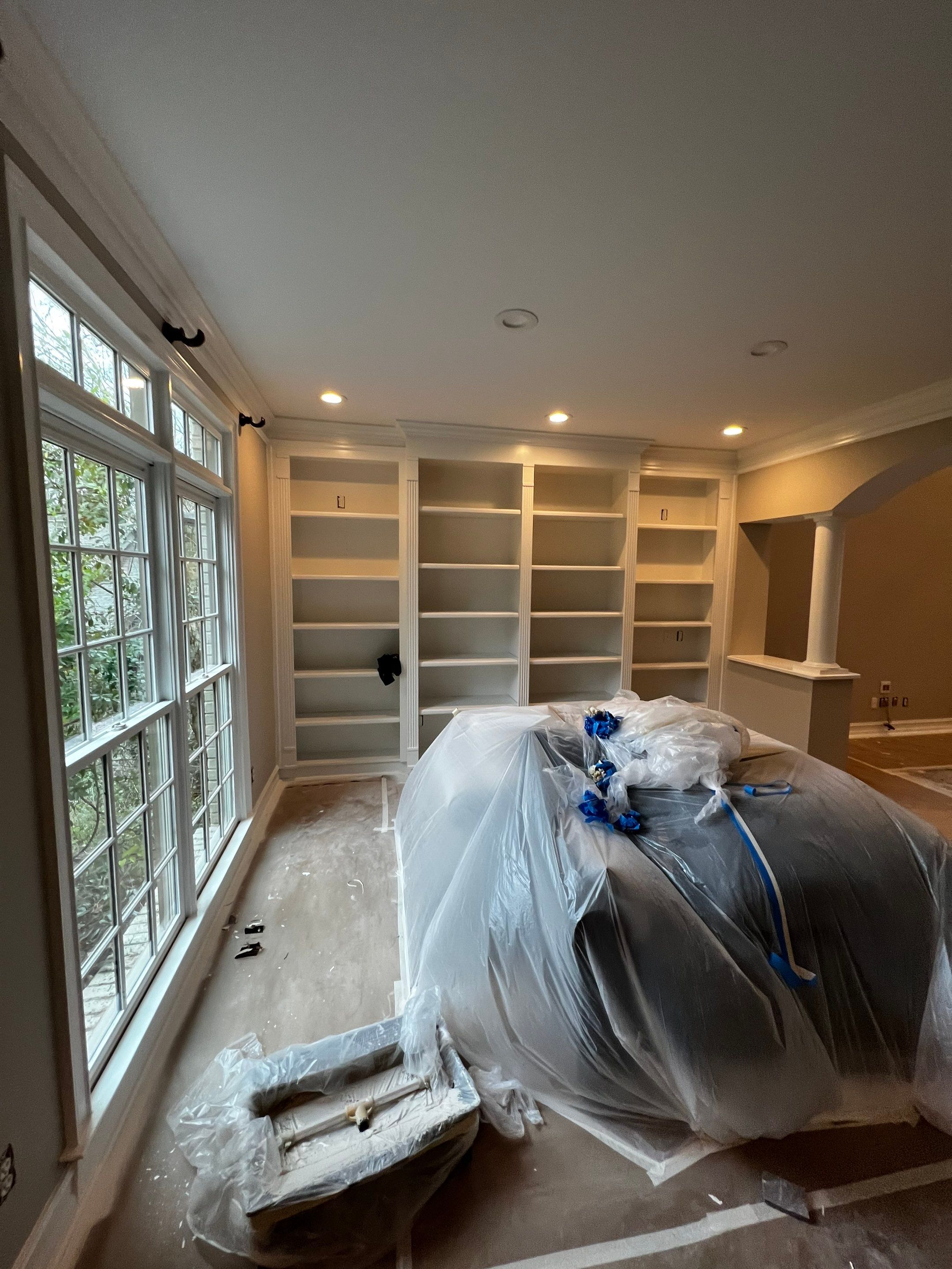 Comprehensive Interior Painting for a Multi-Level Atlanta Residence by Swift Home Renovations