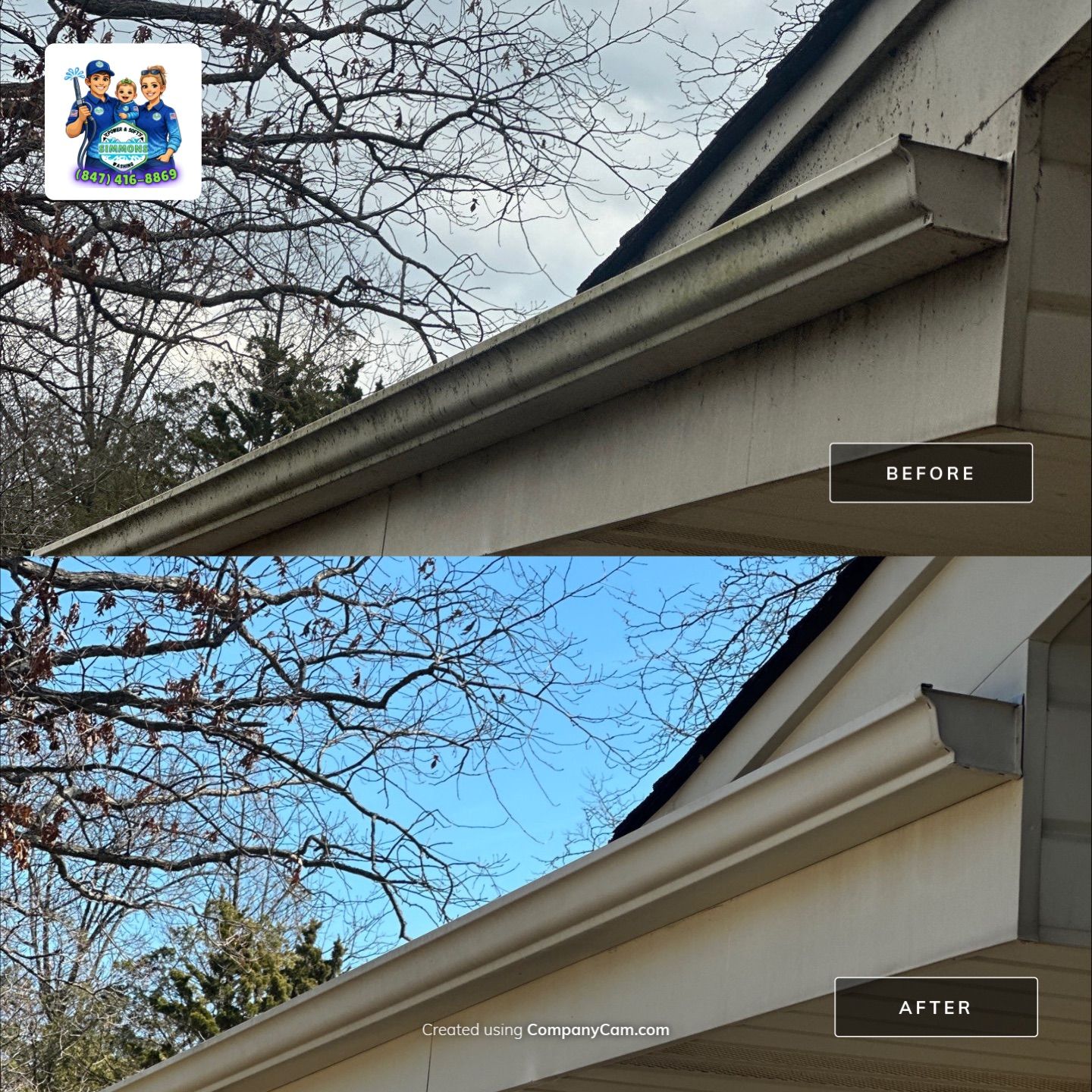 Highland Park, IL House Wash by Simmons Power & Soft Washing