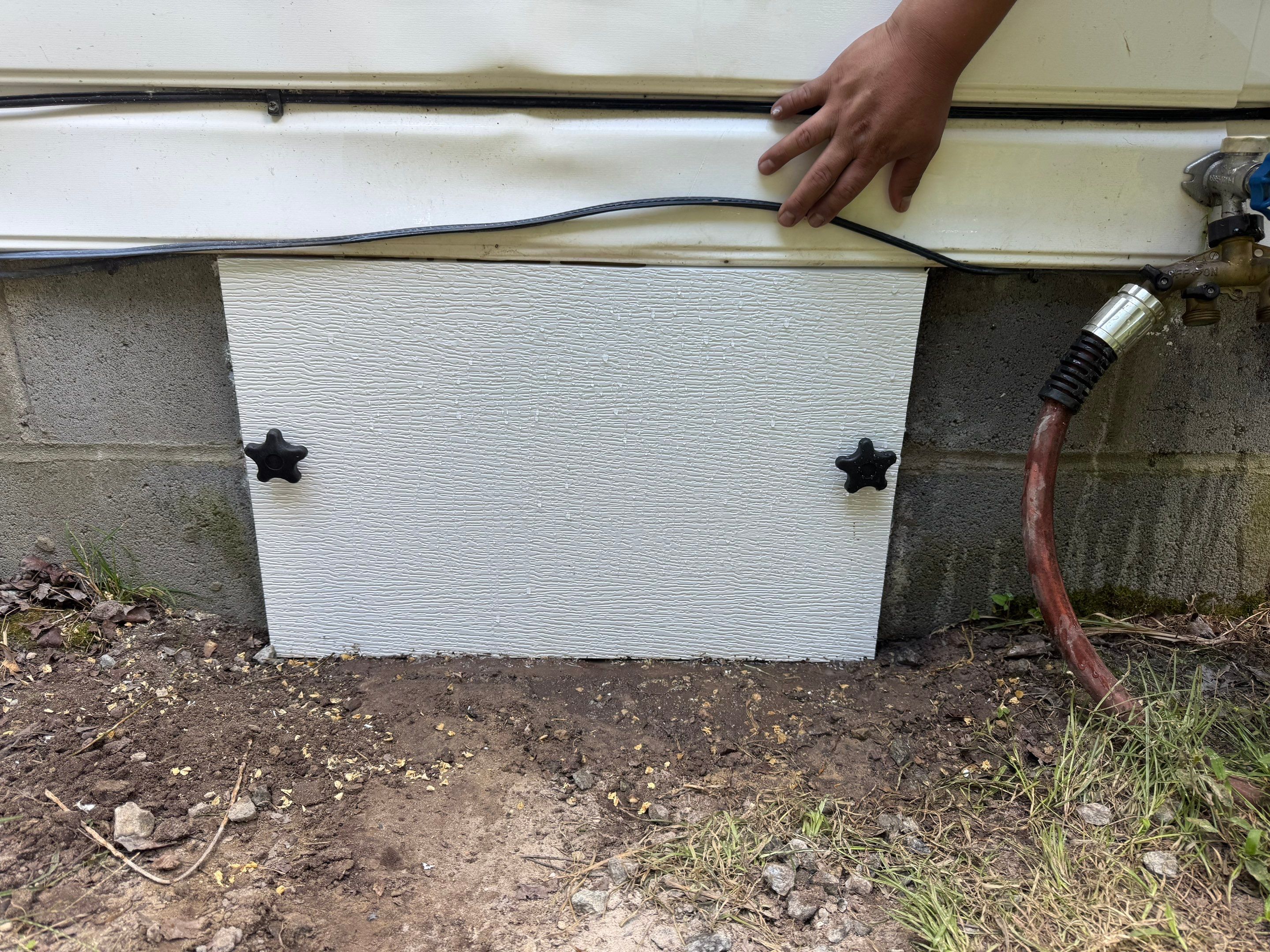 Project in Carrsville by Patriot Crawl Space Repairs