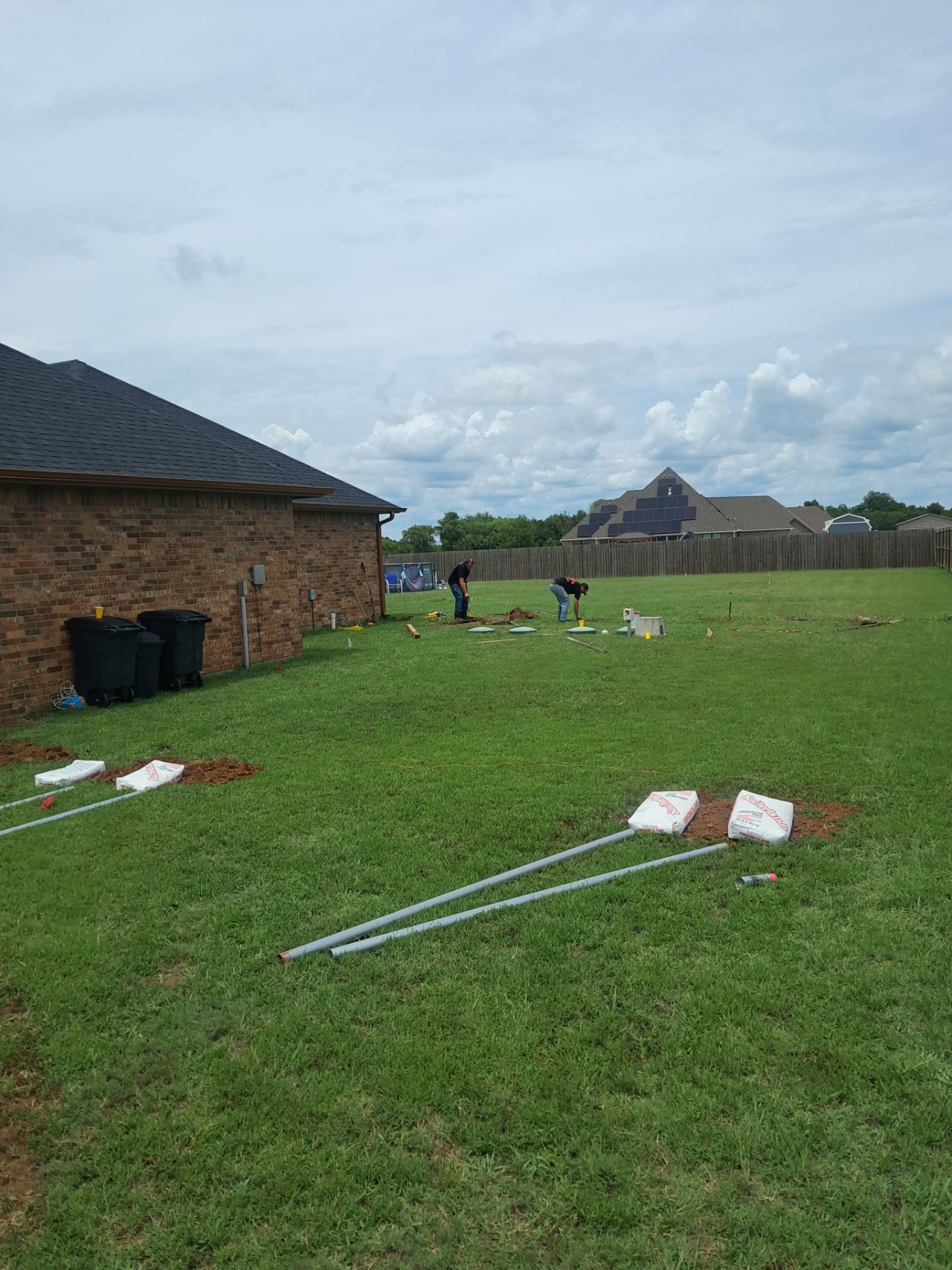 Fence Work by Clays Services Inc