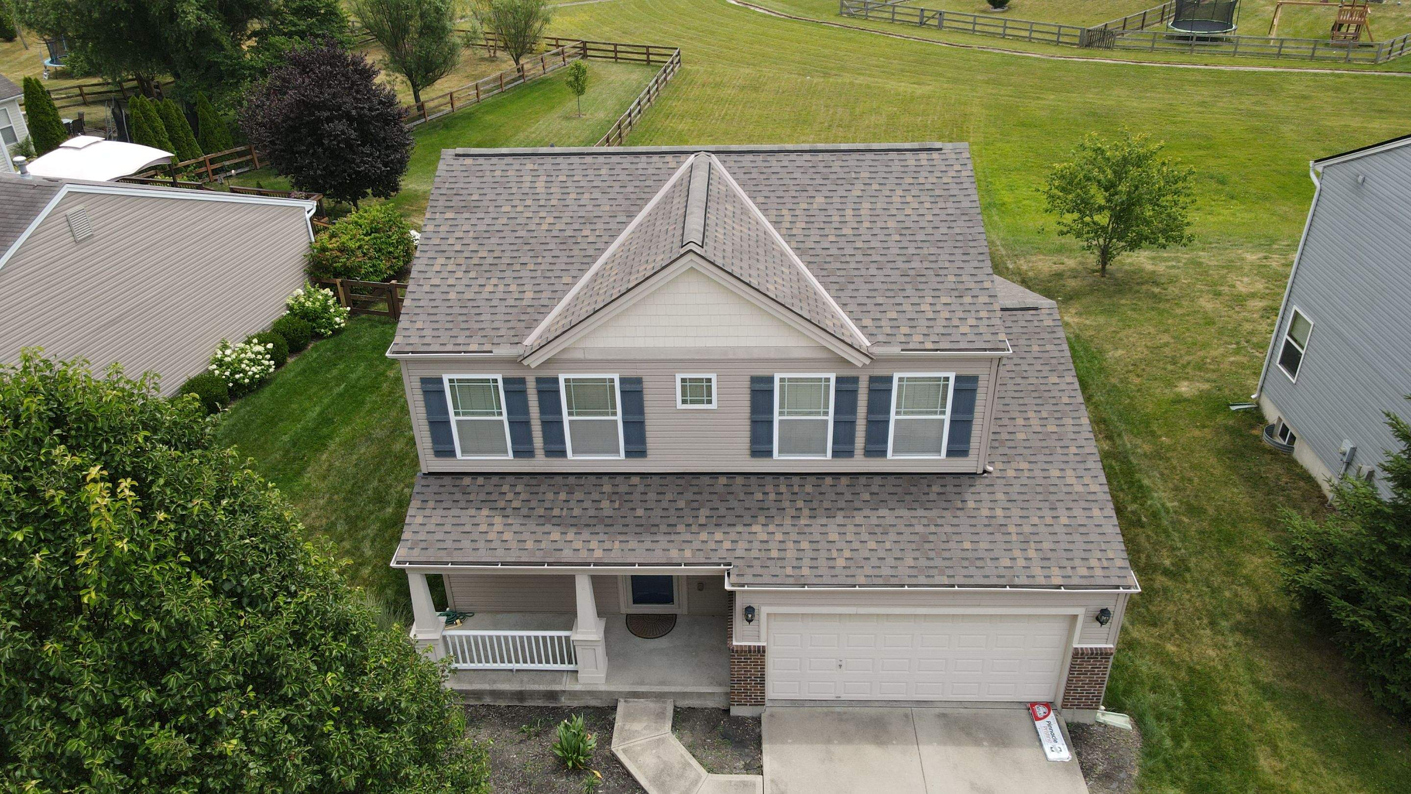 Roof paid for by insurance-Weathered Shadow by Tamlin Roofing