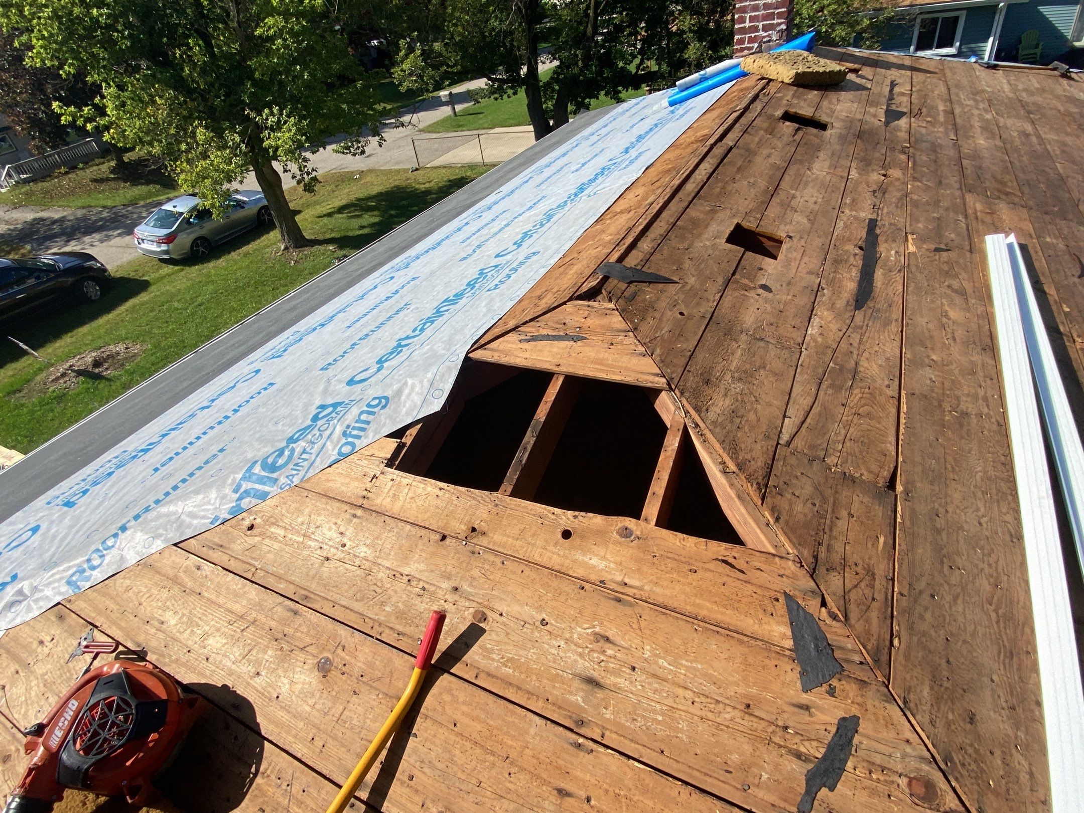 Roof Replacement using CertainTeed Landmark by 180 Contractors