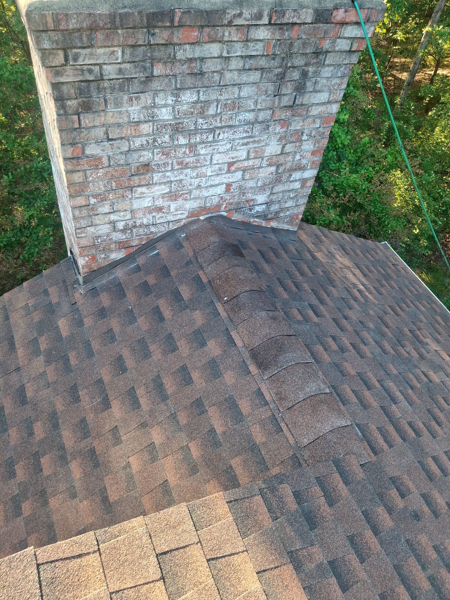Residential Roofing Installation using GAF TImberline HDZ Hickory by Rainstoppers Roofing