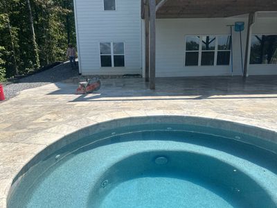Pool Area Hardscape