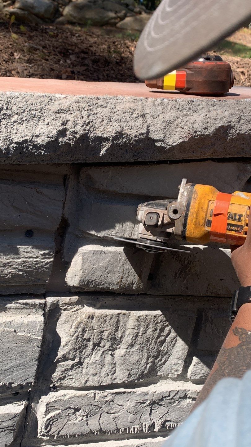 Outdoor Kitchen using Clifrock Panels by Xtreme Concrete Services