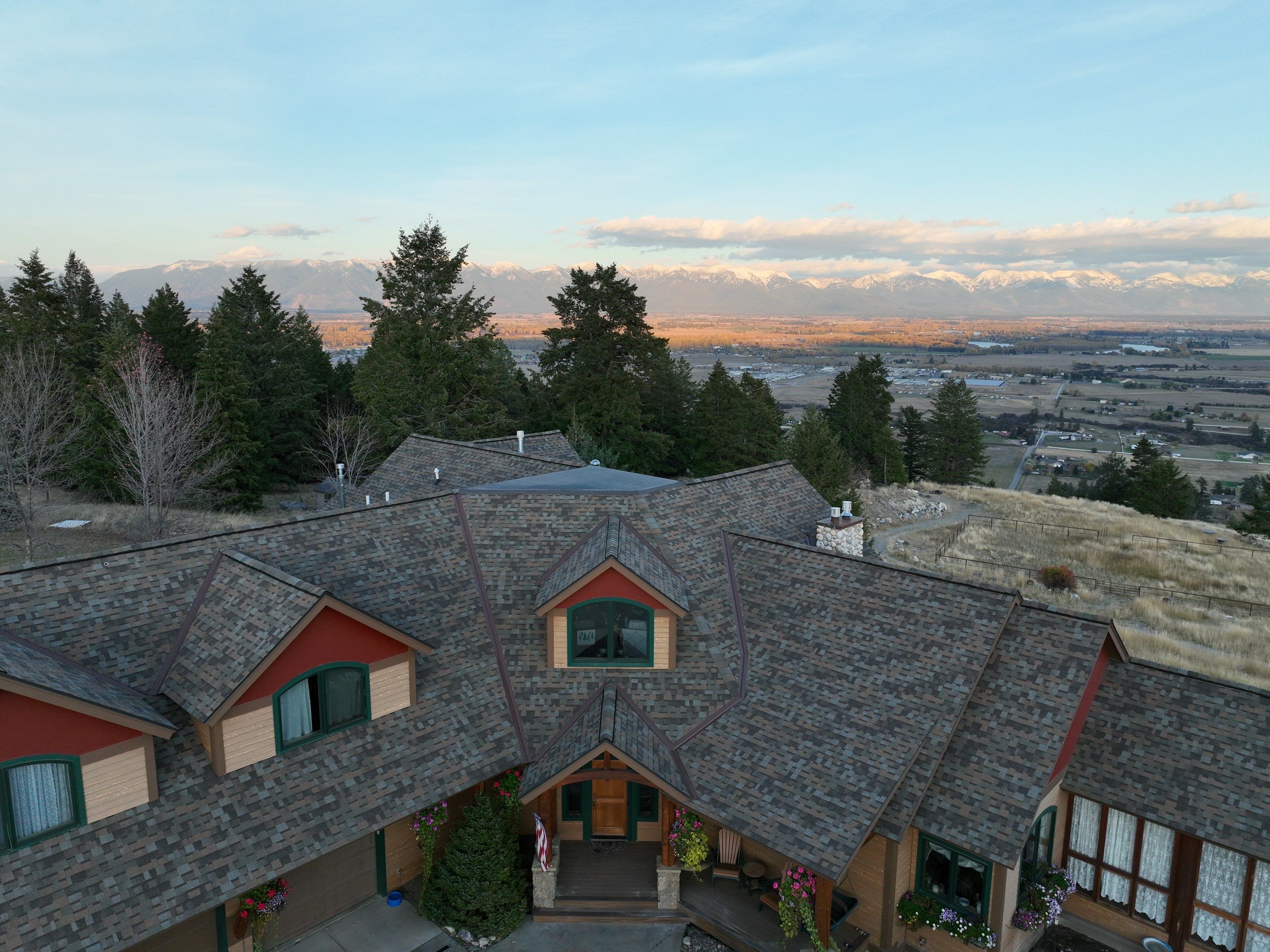 Owens Corning TruDefinition Duration - Aged Copper by Montana Roofing Solutions