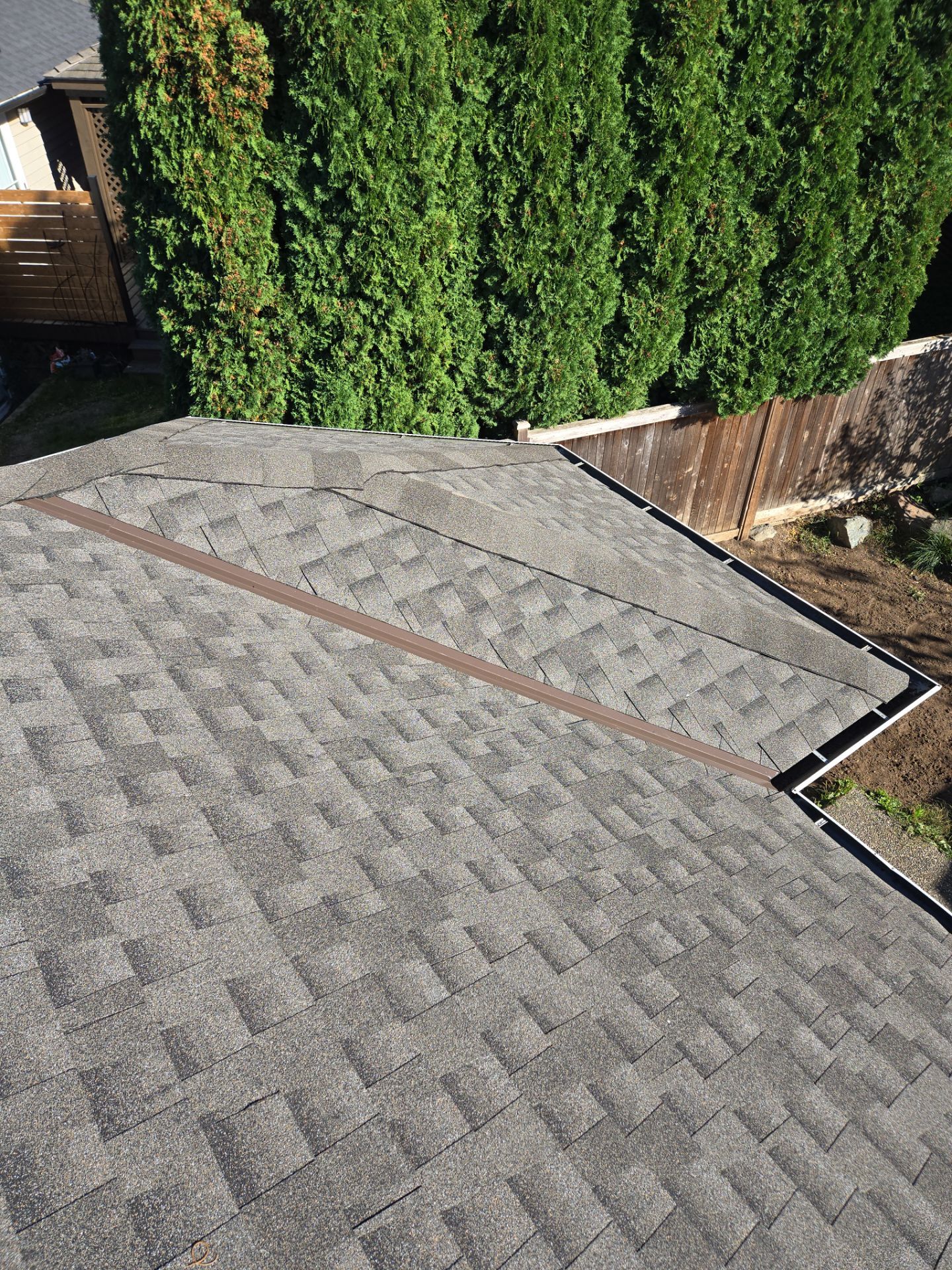 Residential Re-Roof using GAF Timberline HDZ Canadian Driftwood by Top Notch Roofing Inc