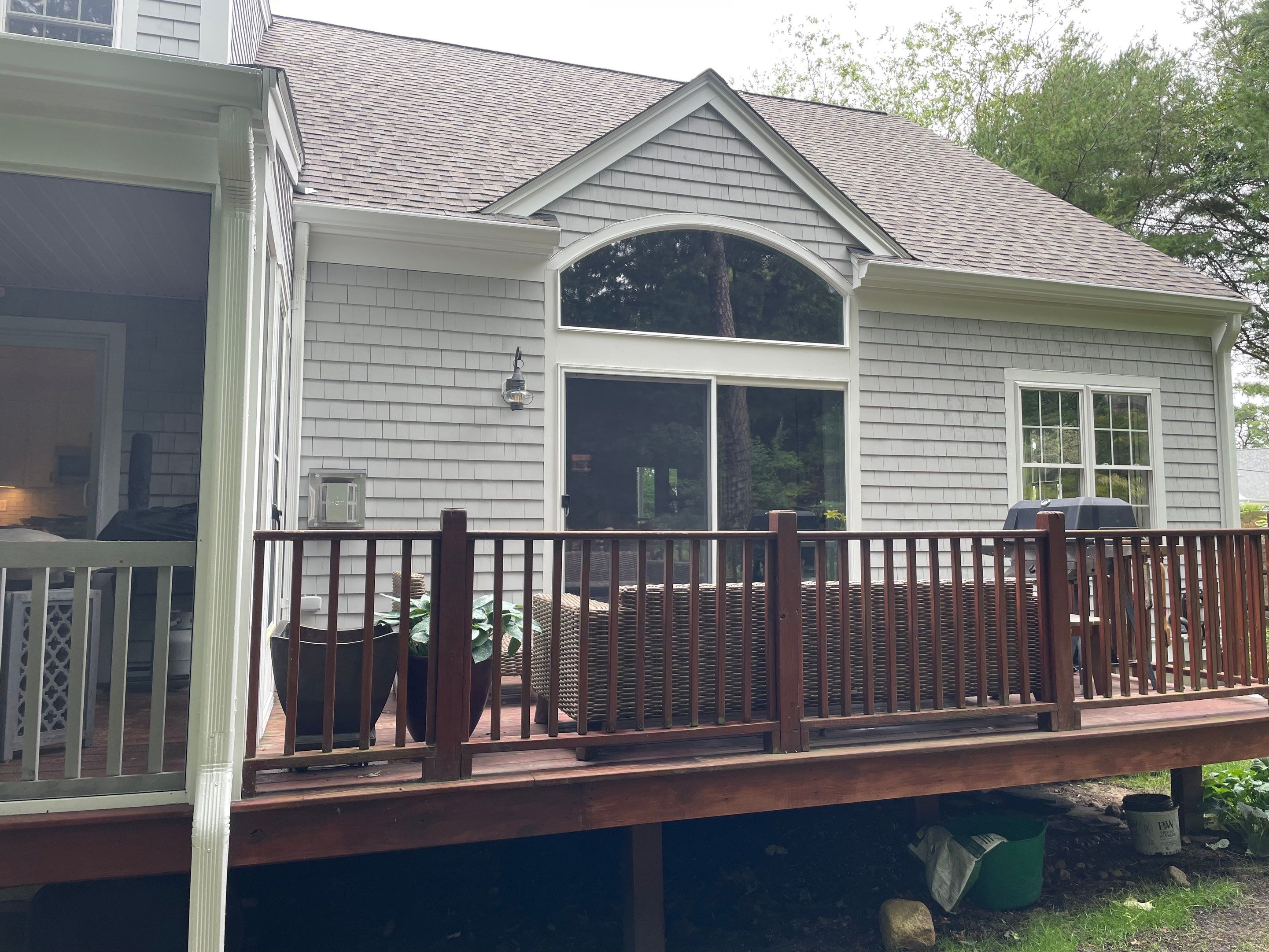 6" K-Style Aluminum Gutters Installed in Bourne, MA by Gutter Pro Enterprises