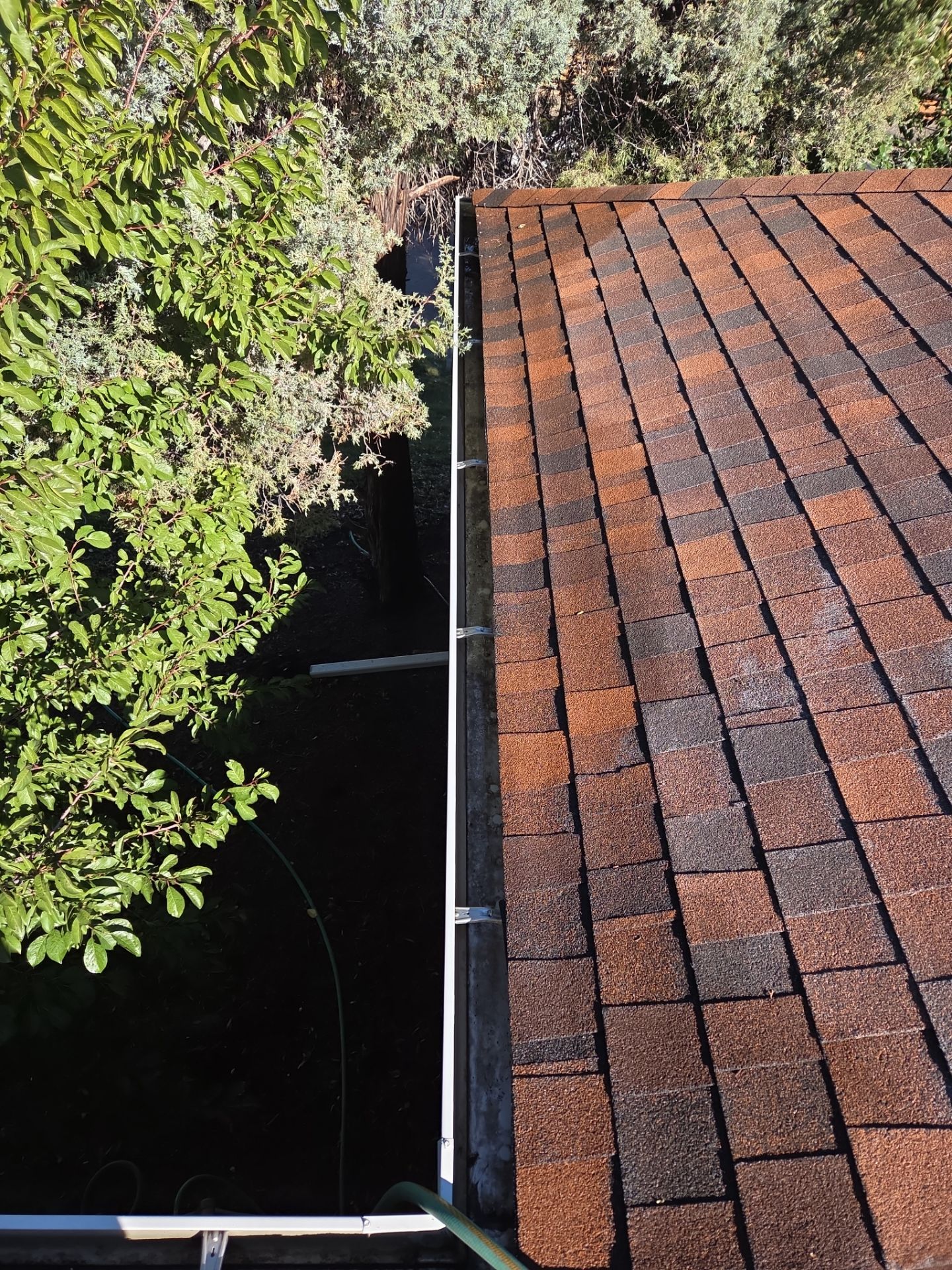 Gutter and Soffit repair by RTP Roofing Company