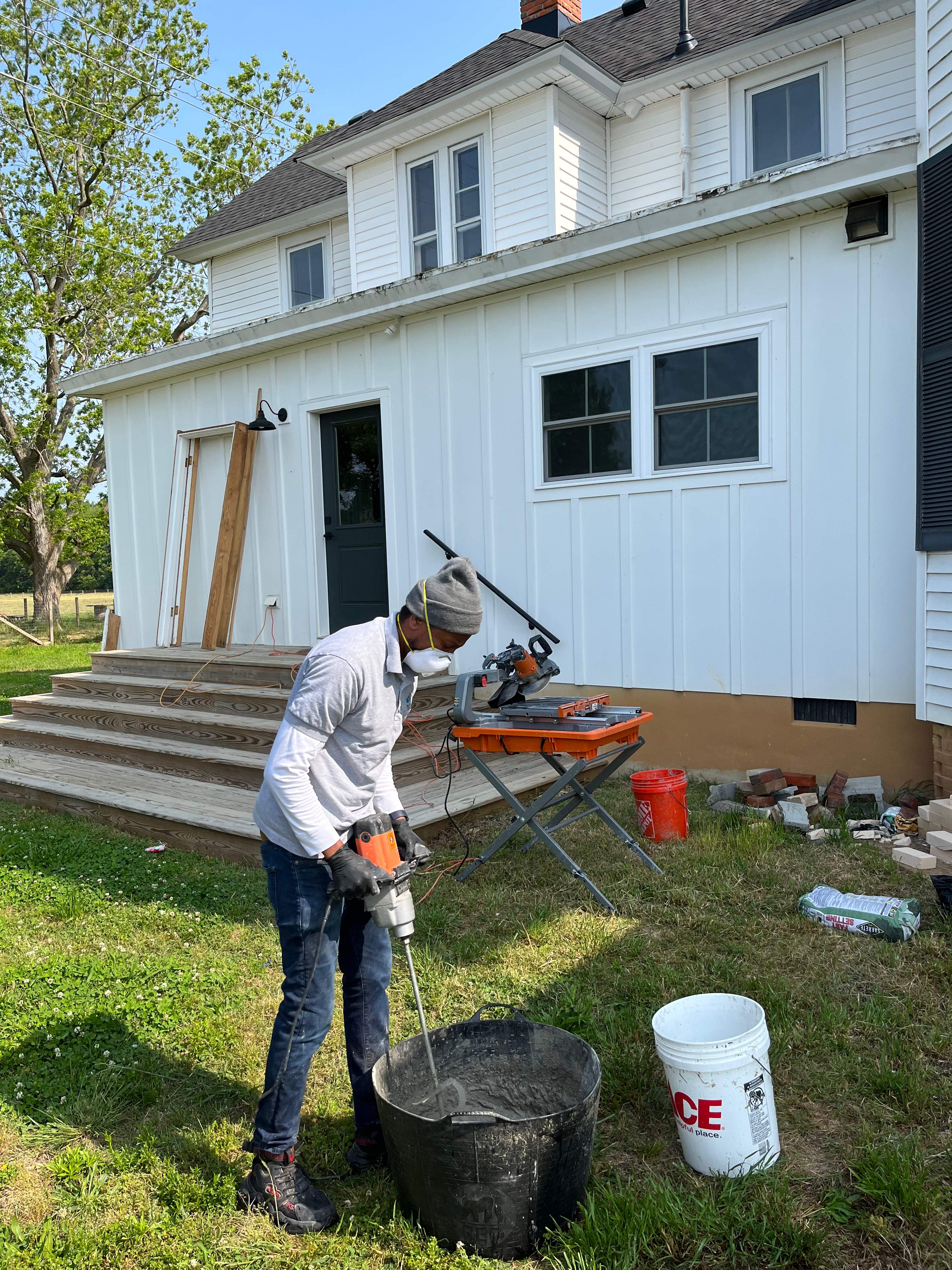 Wood Stove Installation and Fireplace Build by Premier Chimney and Roofing