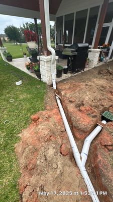 🌟 Mr. & Mrs. Wheeler’s Drainage & Landscape Transformation