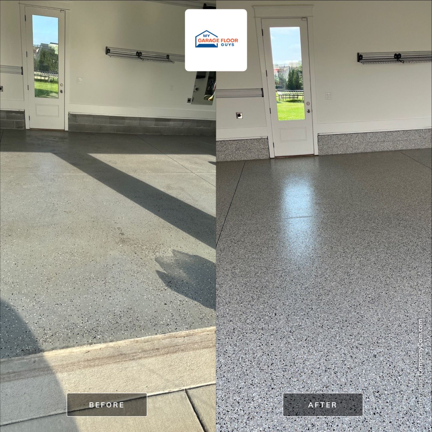 Garage Floor Coating using Cabin Fever by My Garage Floor Guys