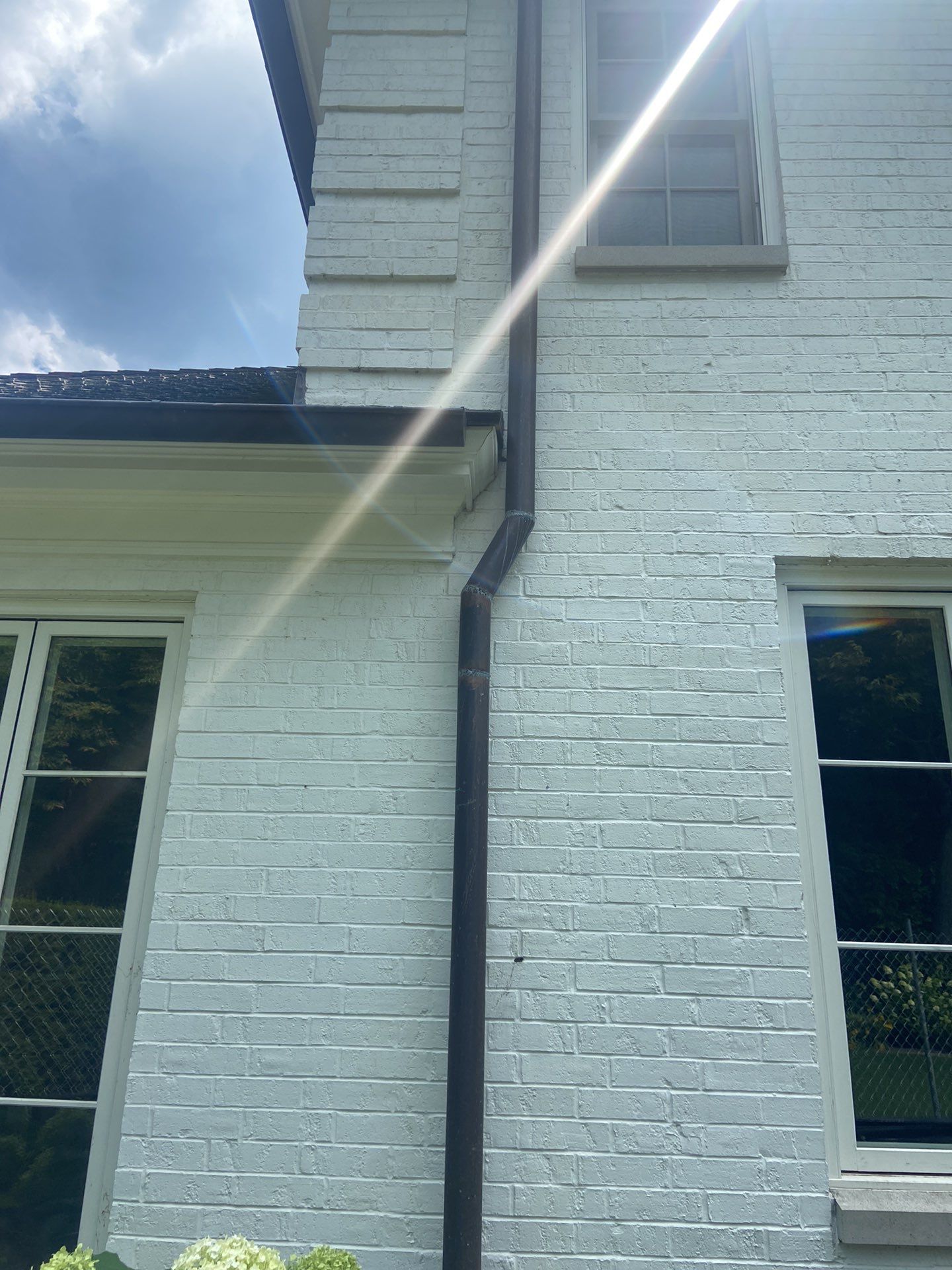 Cedar Shake Roof Replacement with Half Round Copper Gutter Installation  by Custom Installations, Inc.