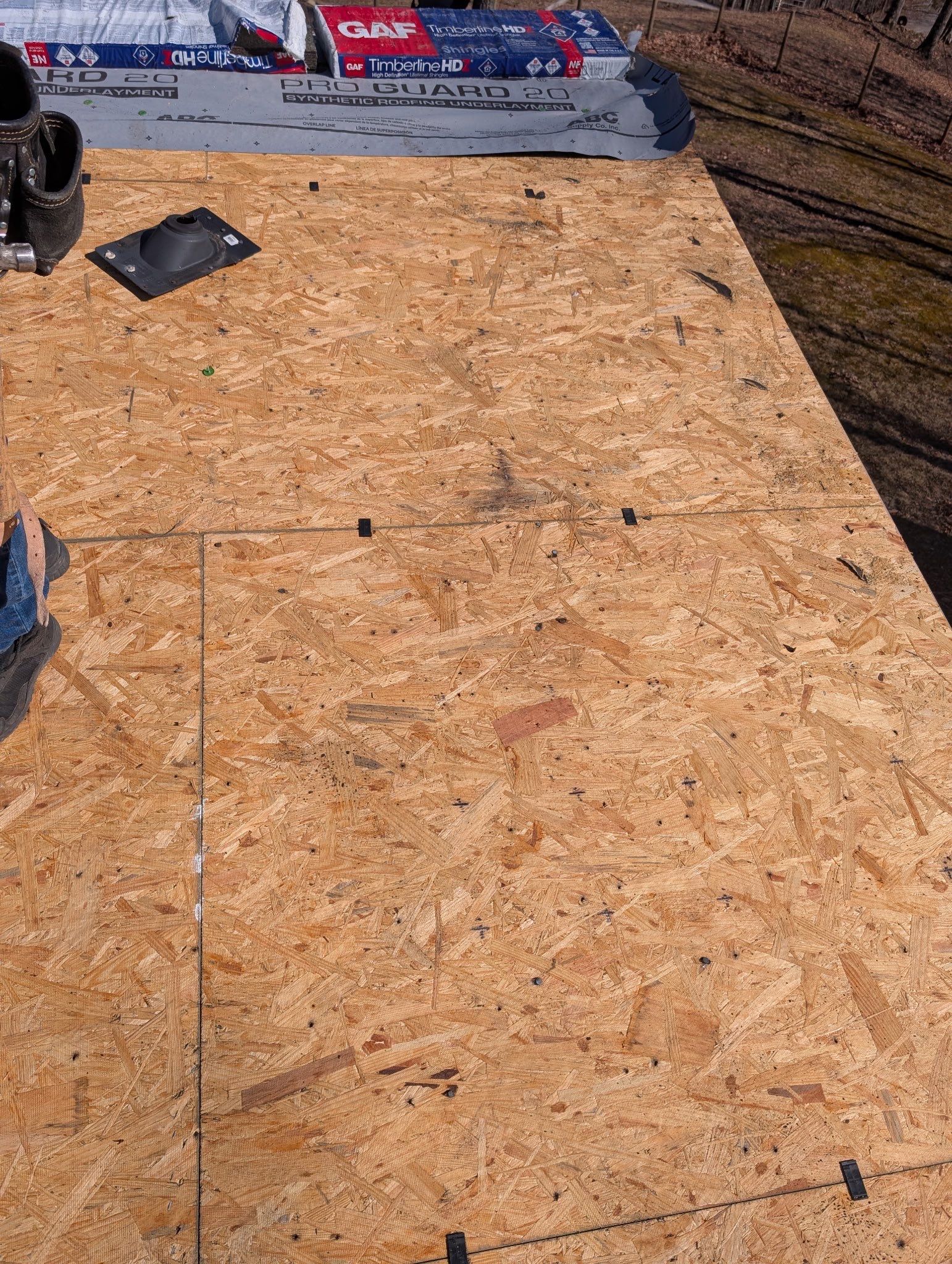 Residential Roofing Installation using GAF Timberline HDZ Mission Brown by Rainstoppers Roofing