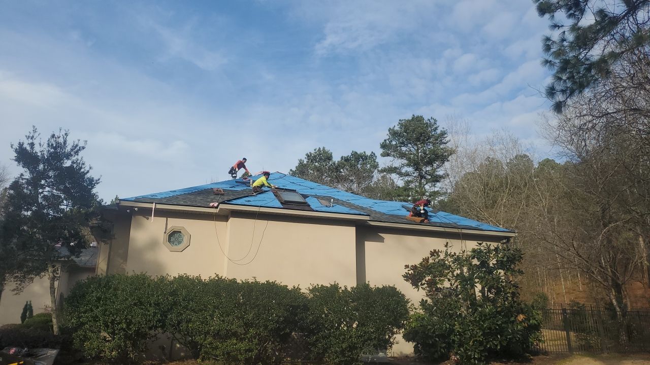Residential Roofing Installation using Owens Corning by Inspector Roofing and Restoration