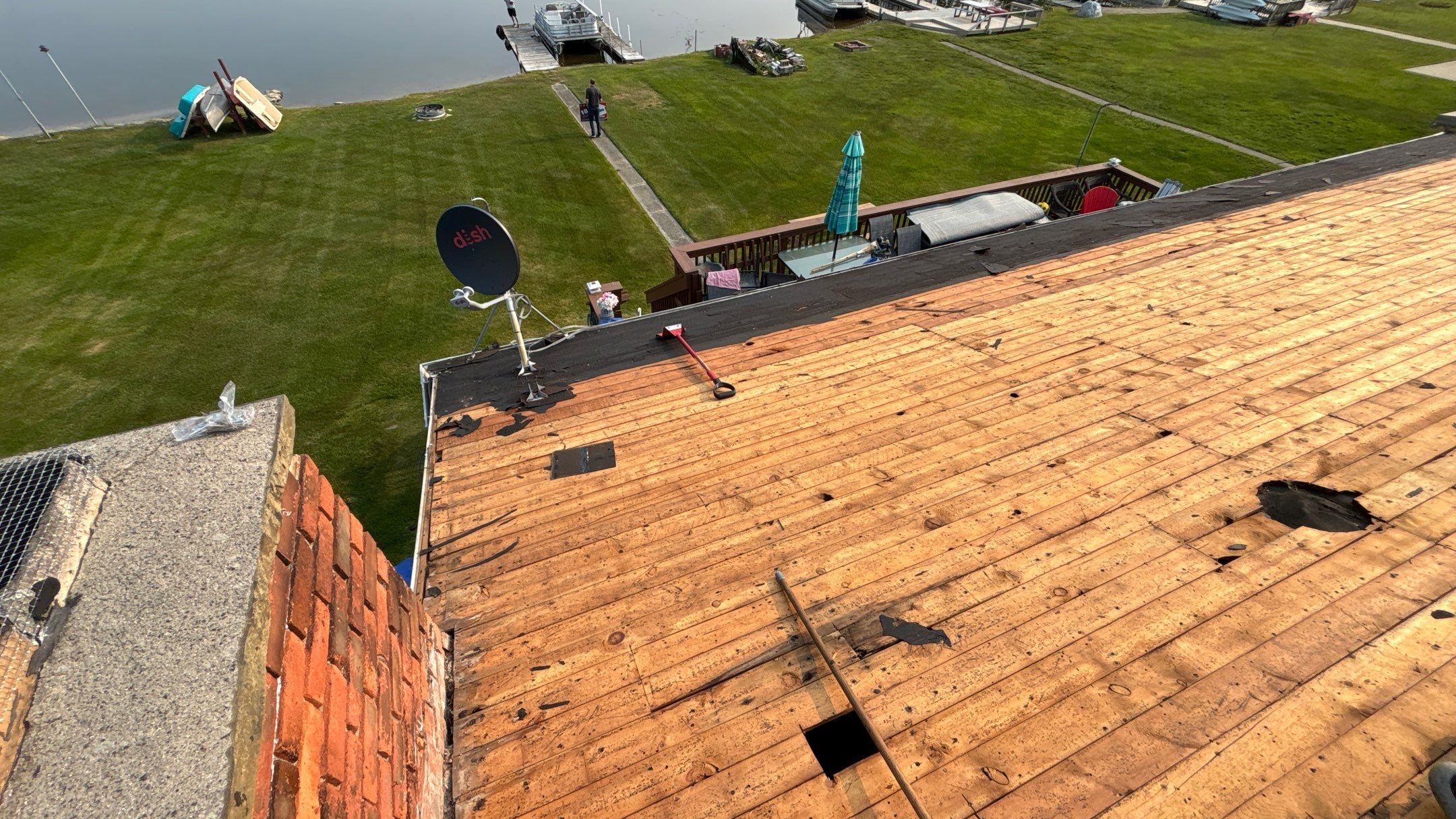 Roof Replacement using Owens Corning Desert Rose by 180 Contractors