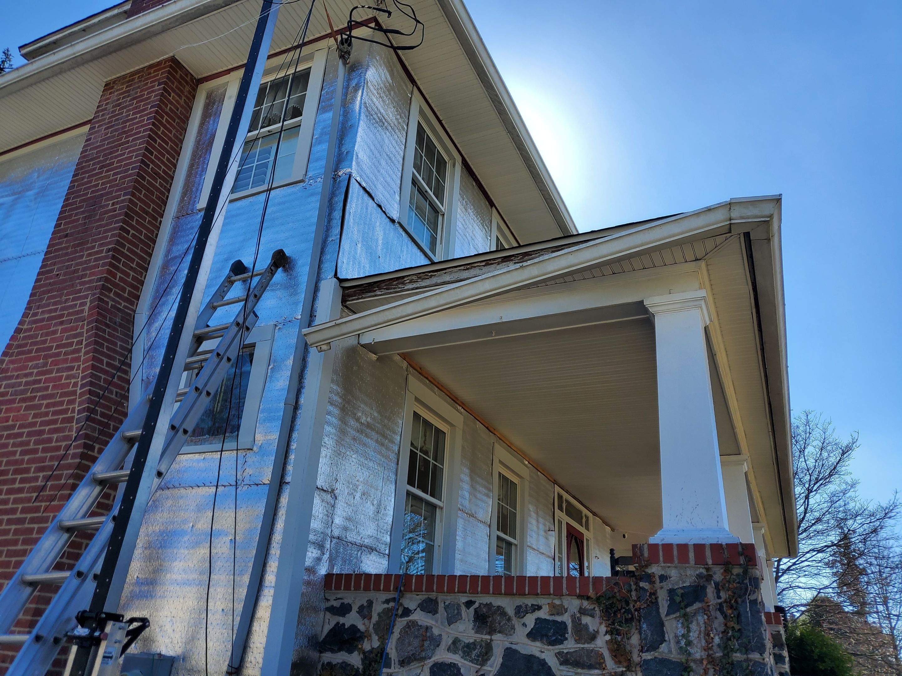 Siding Replacement using James Hardie siding by American Home Contractors